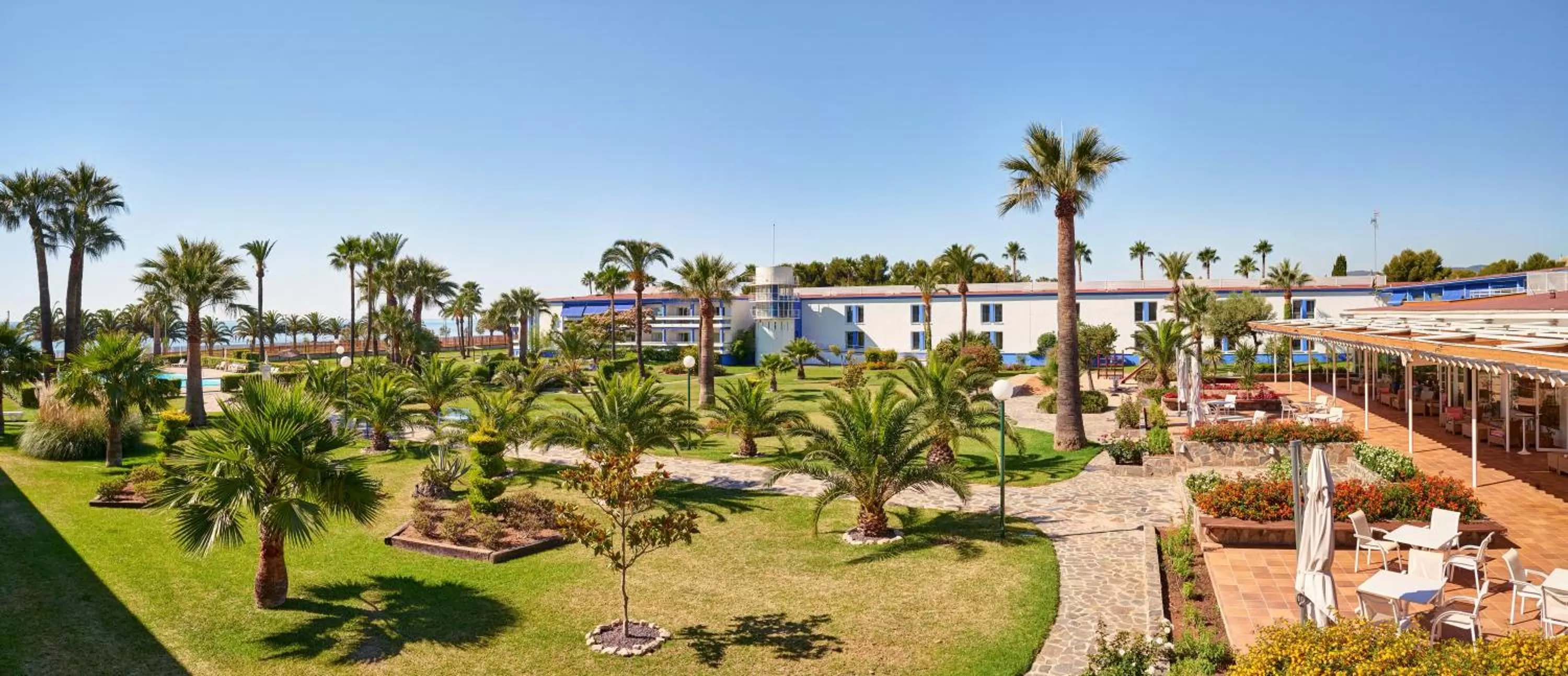 Garden in Parador de Benicarló