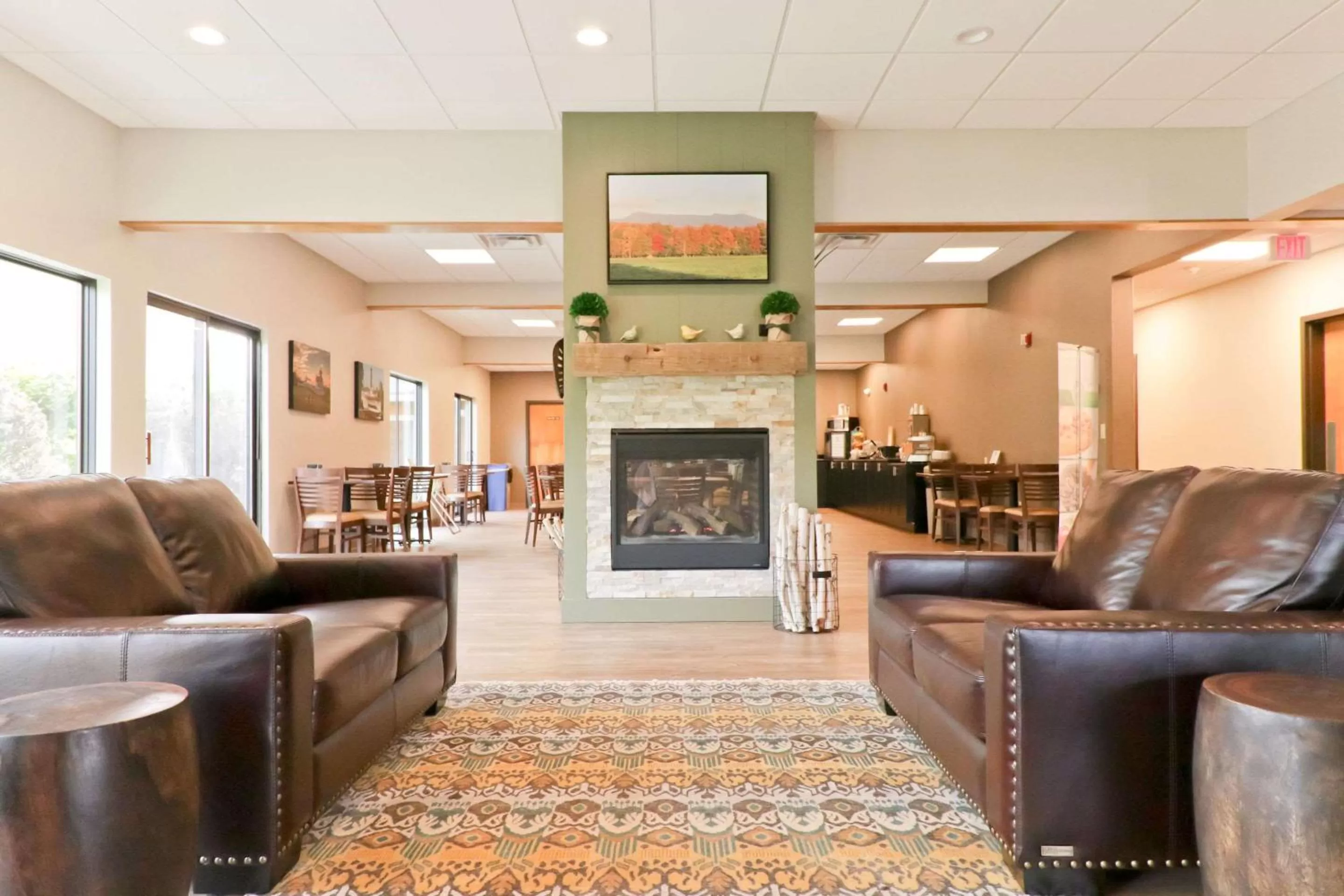 Lobby or reception in Quality Inn Shelburne - Burlington