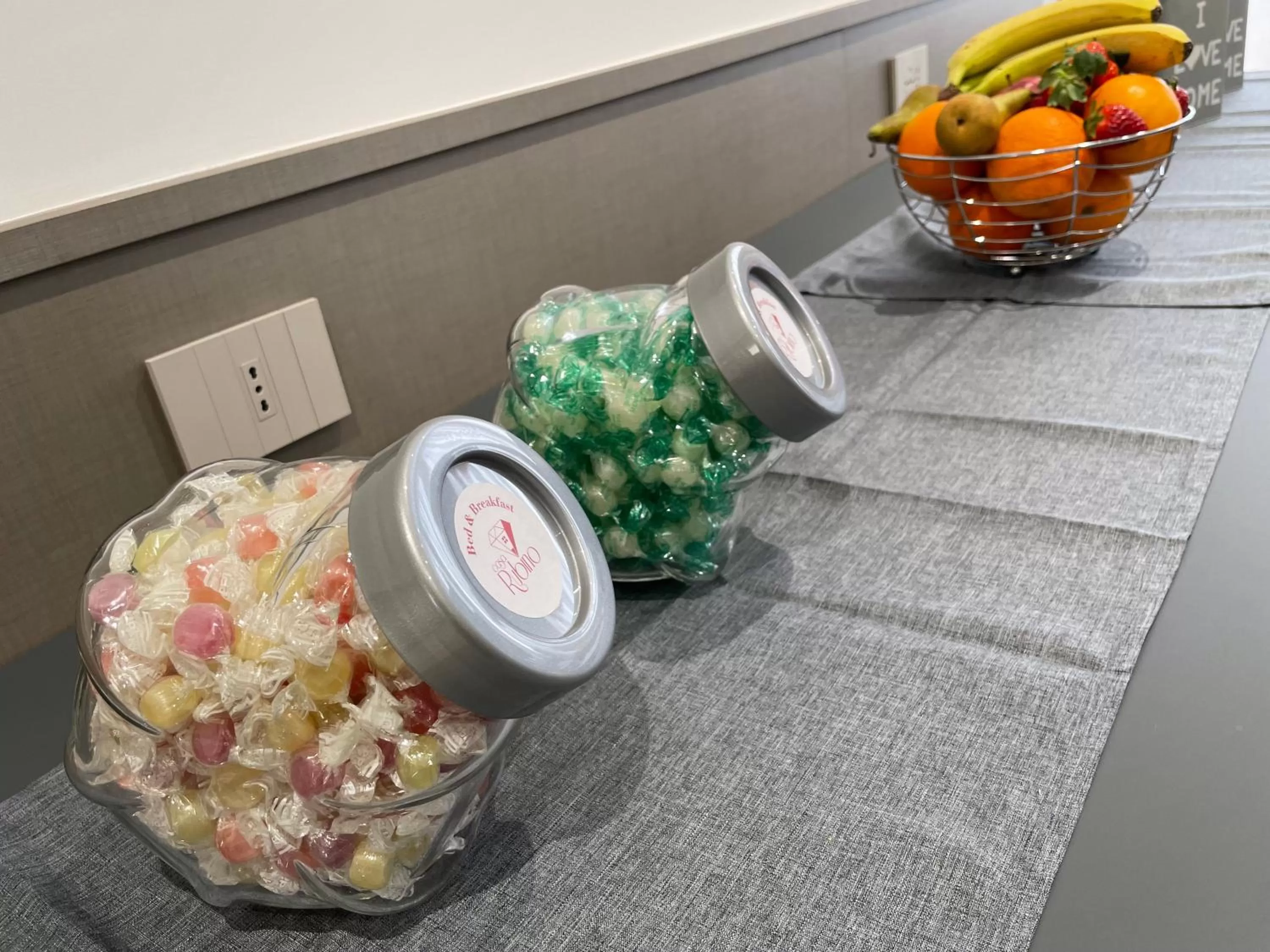 Decorative detail in B&B Casa Rubino