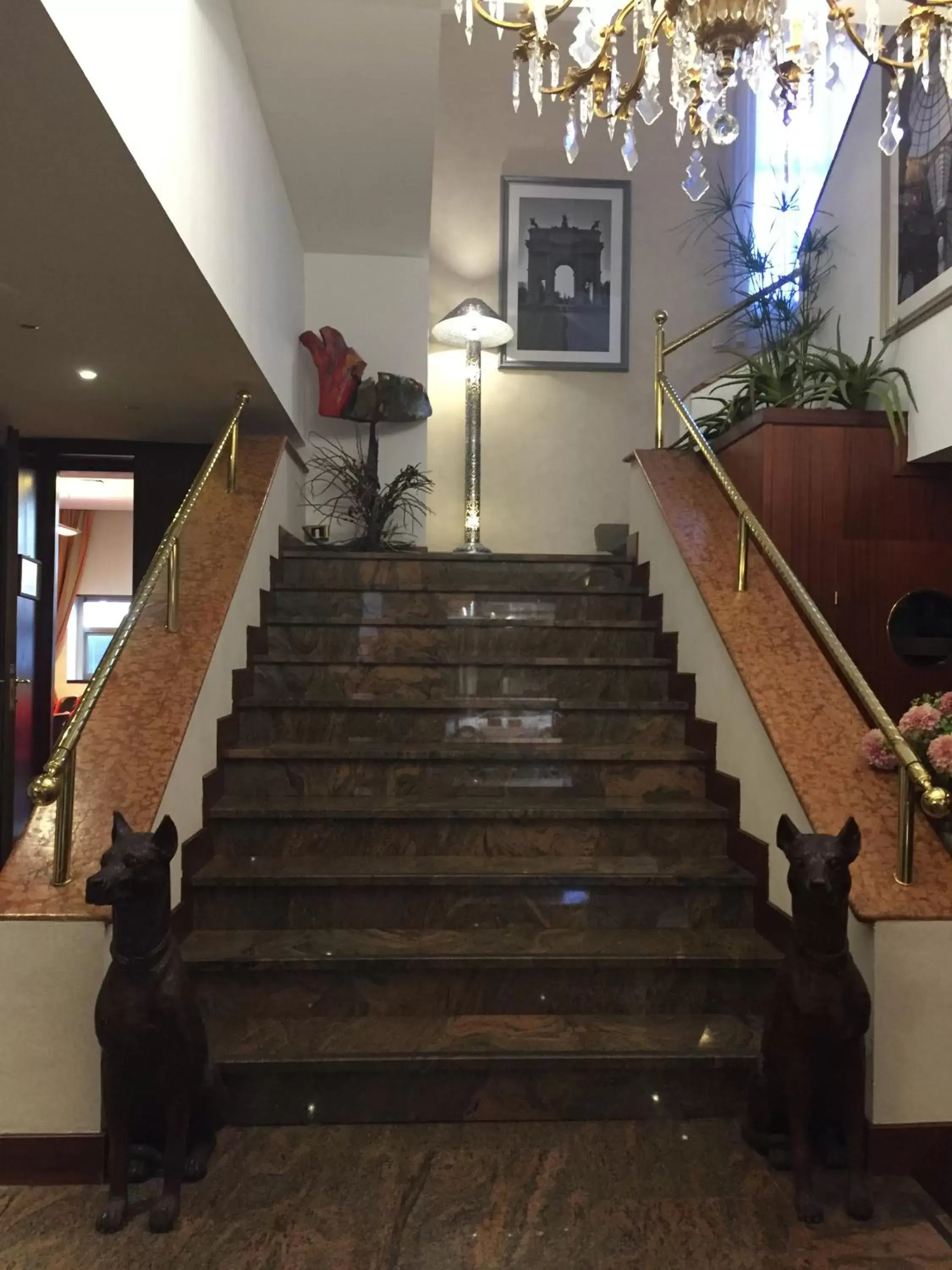 Decorative detail, Lobby/Reception in Hotel Bristol