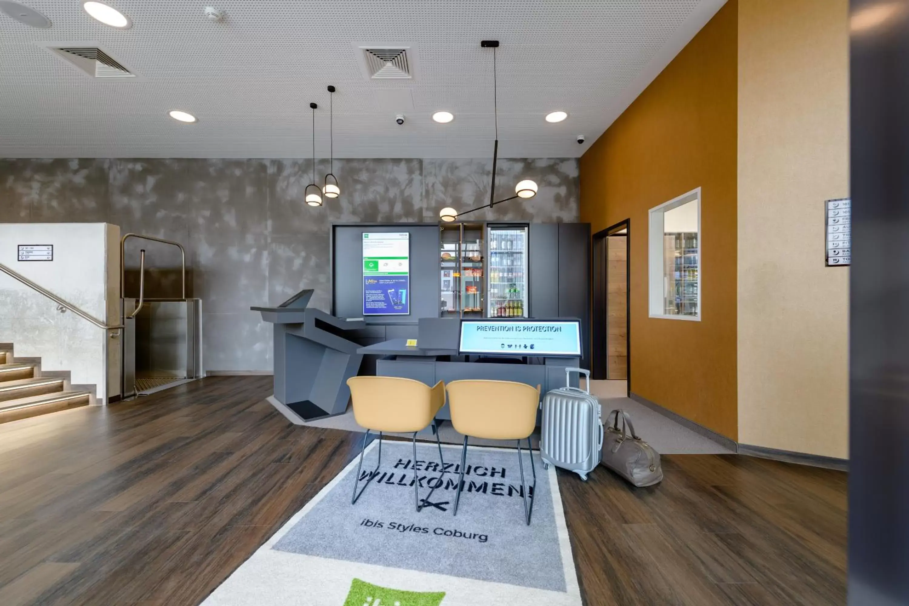 Lobby or reception in ibis Styles Coburg