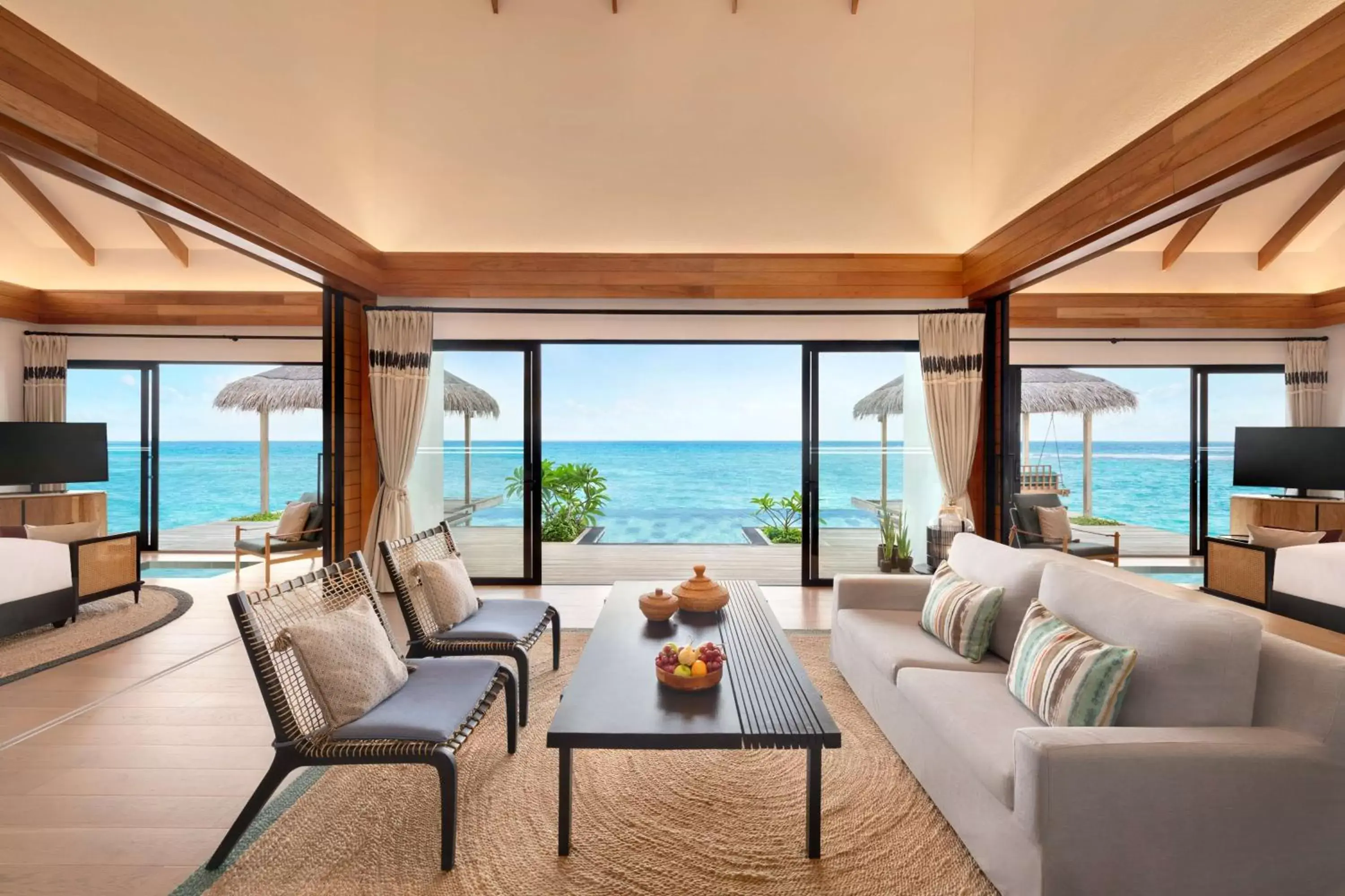 View (from property/room), Seating Area in Hilton Maldives Amingiri Resort & Spa