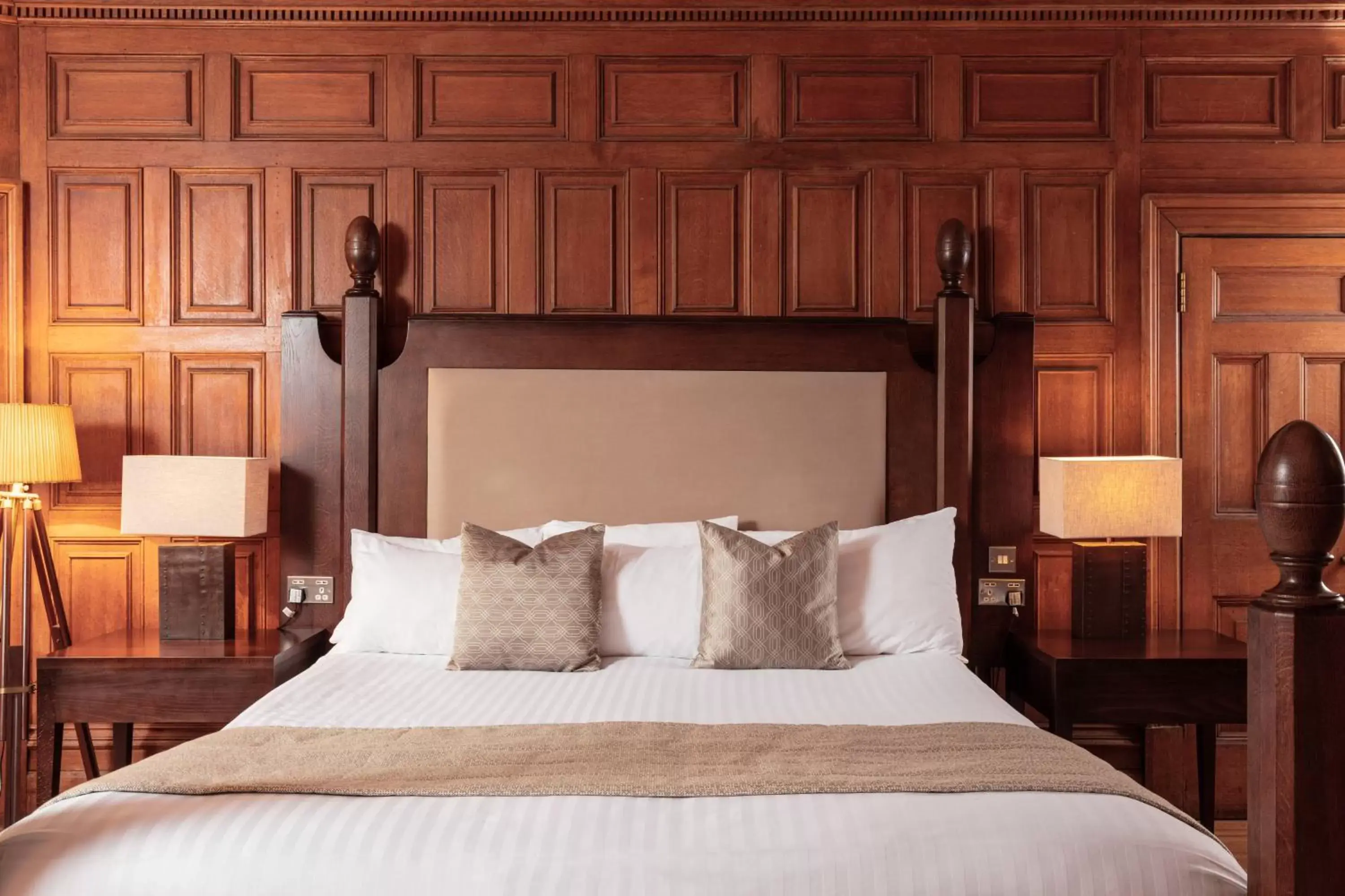 Bed in Tulloch Castle Hotel ‘A Bespoke Hotel’