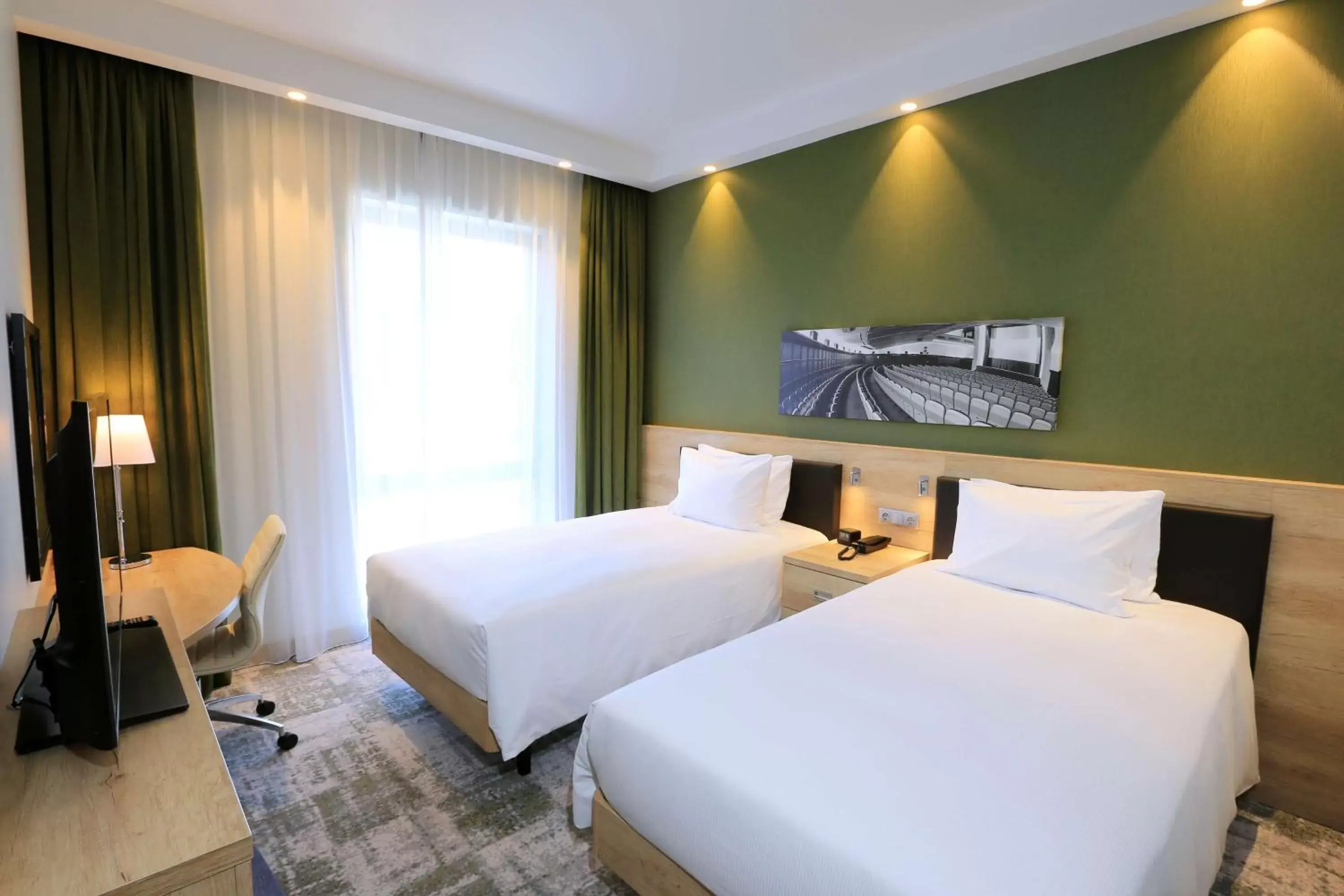 Twin Room in Hampton By Hilton Gdansk Old Town Twin Room in Hampton By Hilton Gdansk Old Town