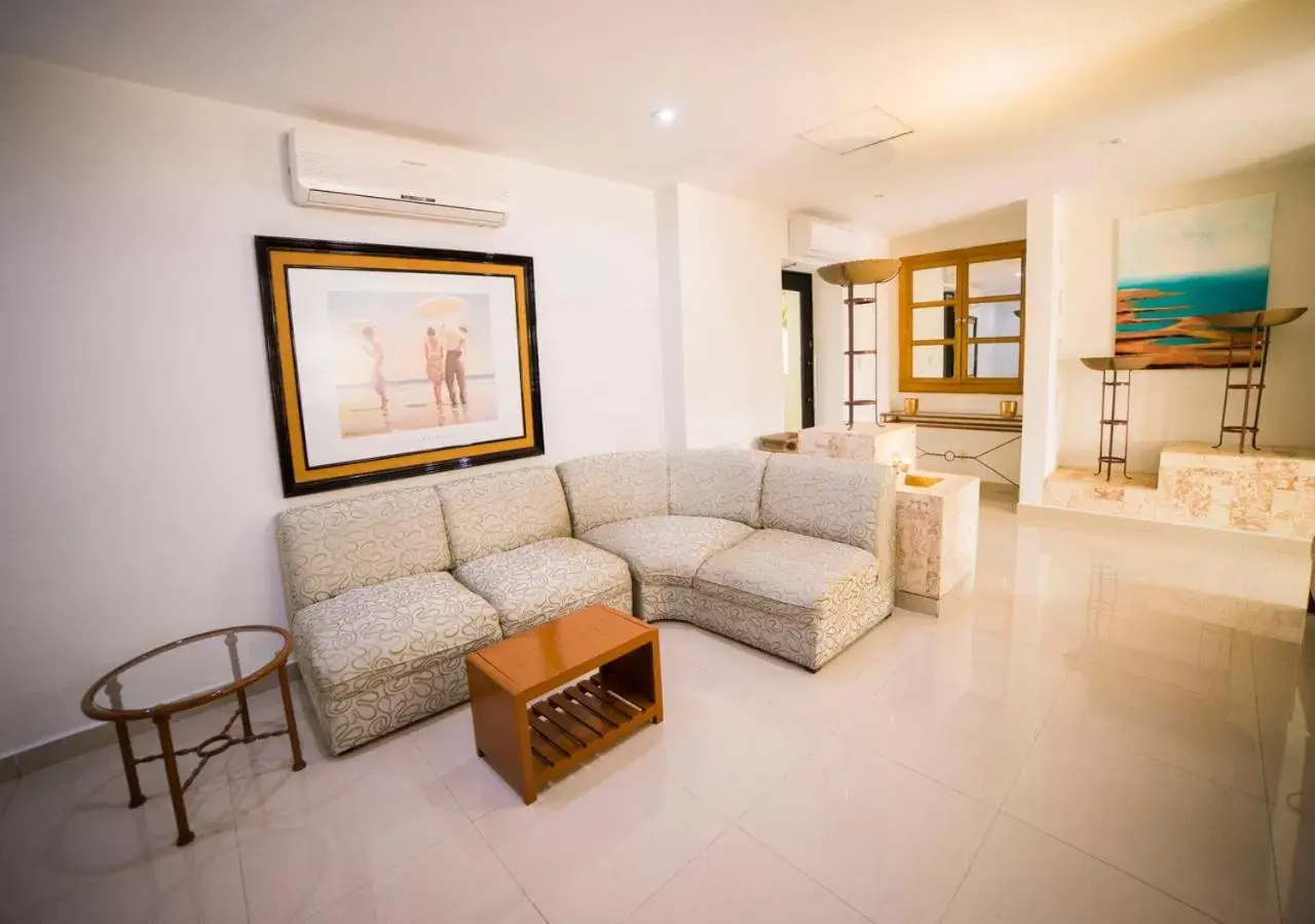 Living room in Hotel Marlon Living room in Hotel Marlon