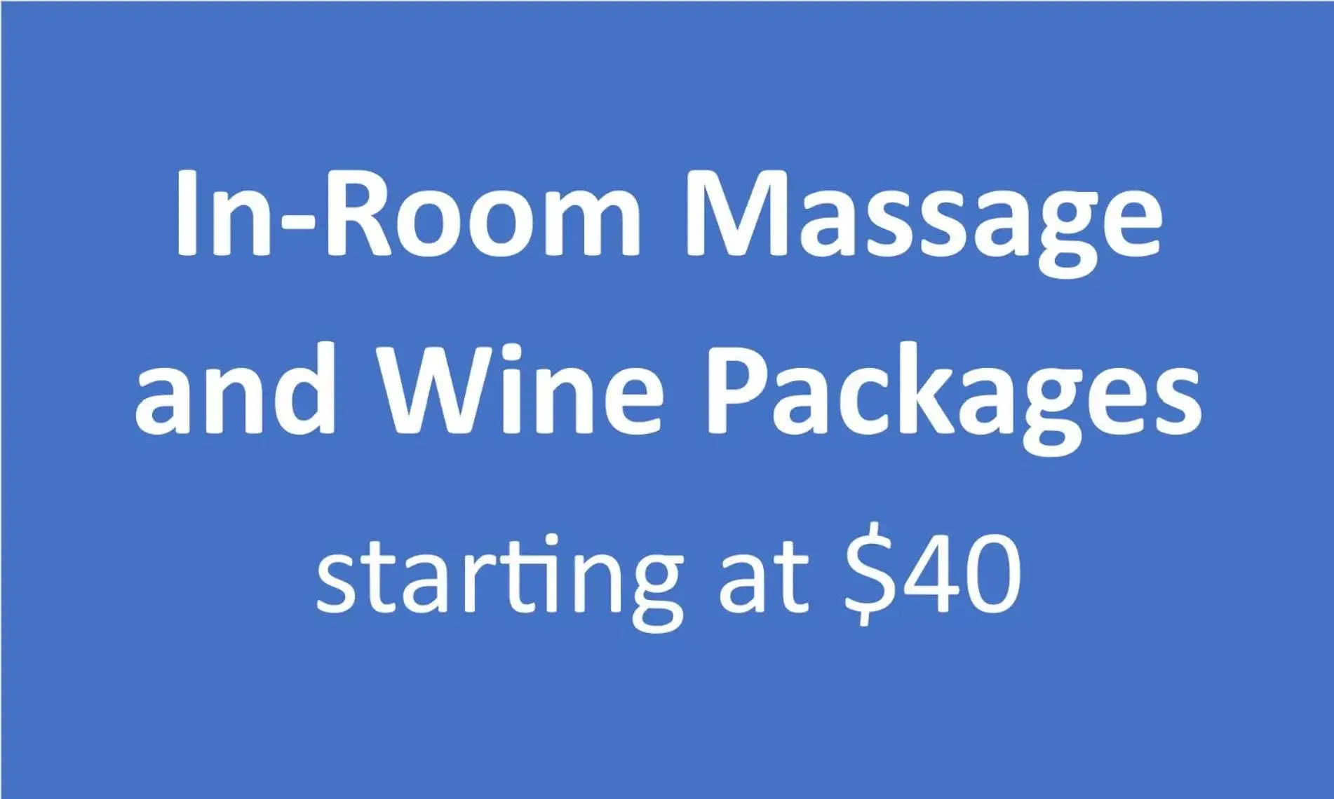 Alcoholic drinks in Escape to Myrtle Beach! Massage-Wine-Photoshoot Packages
