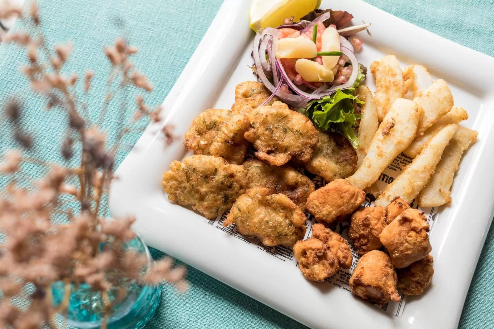 Food and drinks in Parador de Ayamonte