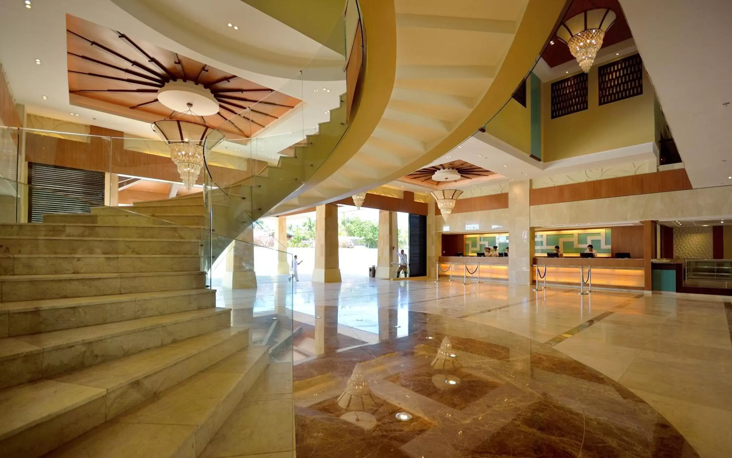 Lobby or reception, Swimming Pool in Henann Resort Alona Beach