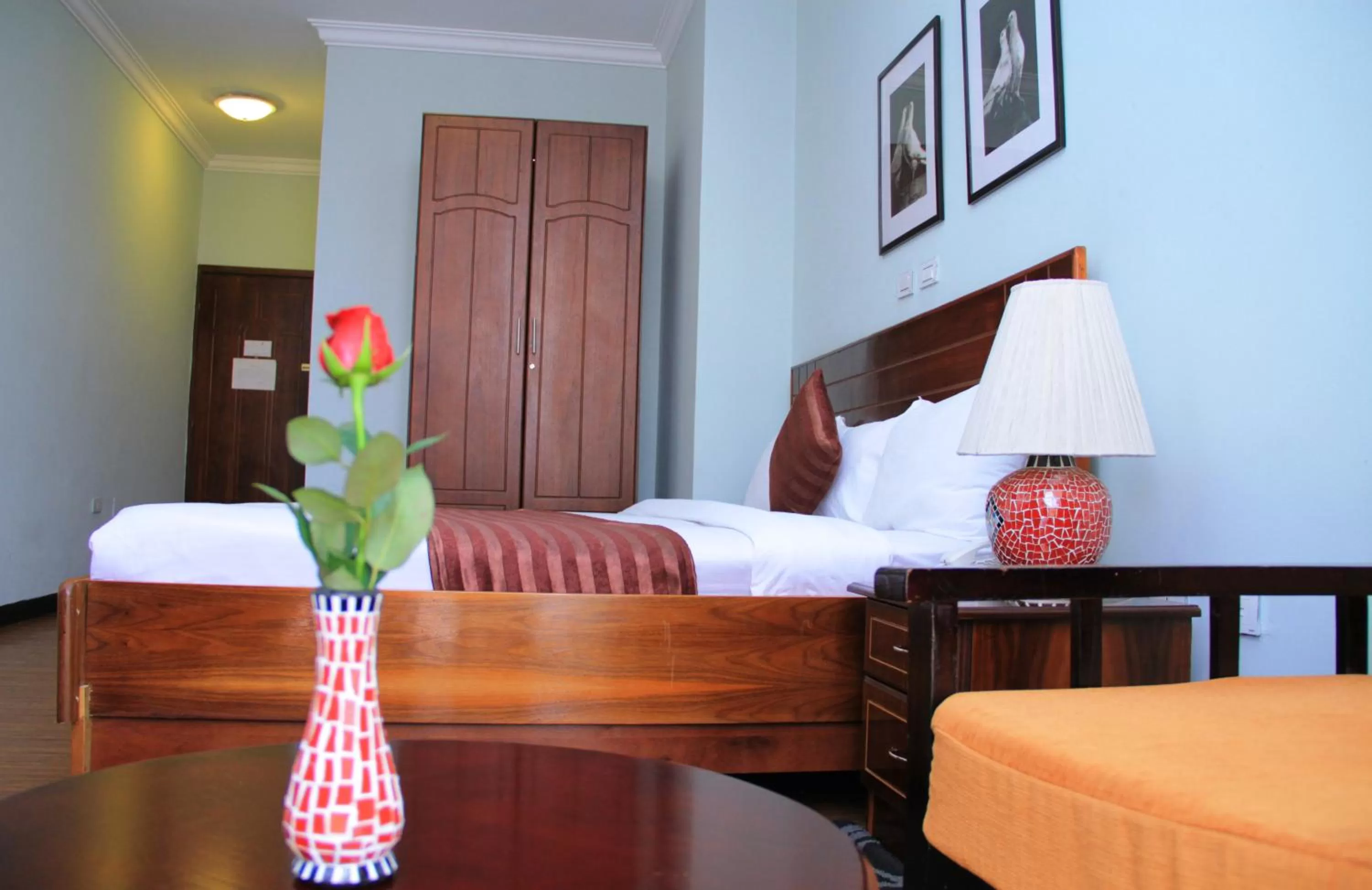 Bed in Hotel Lobelia