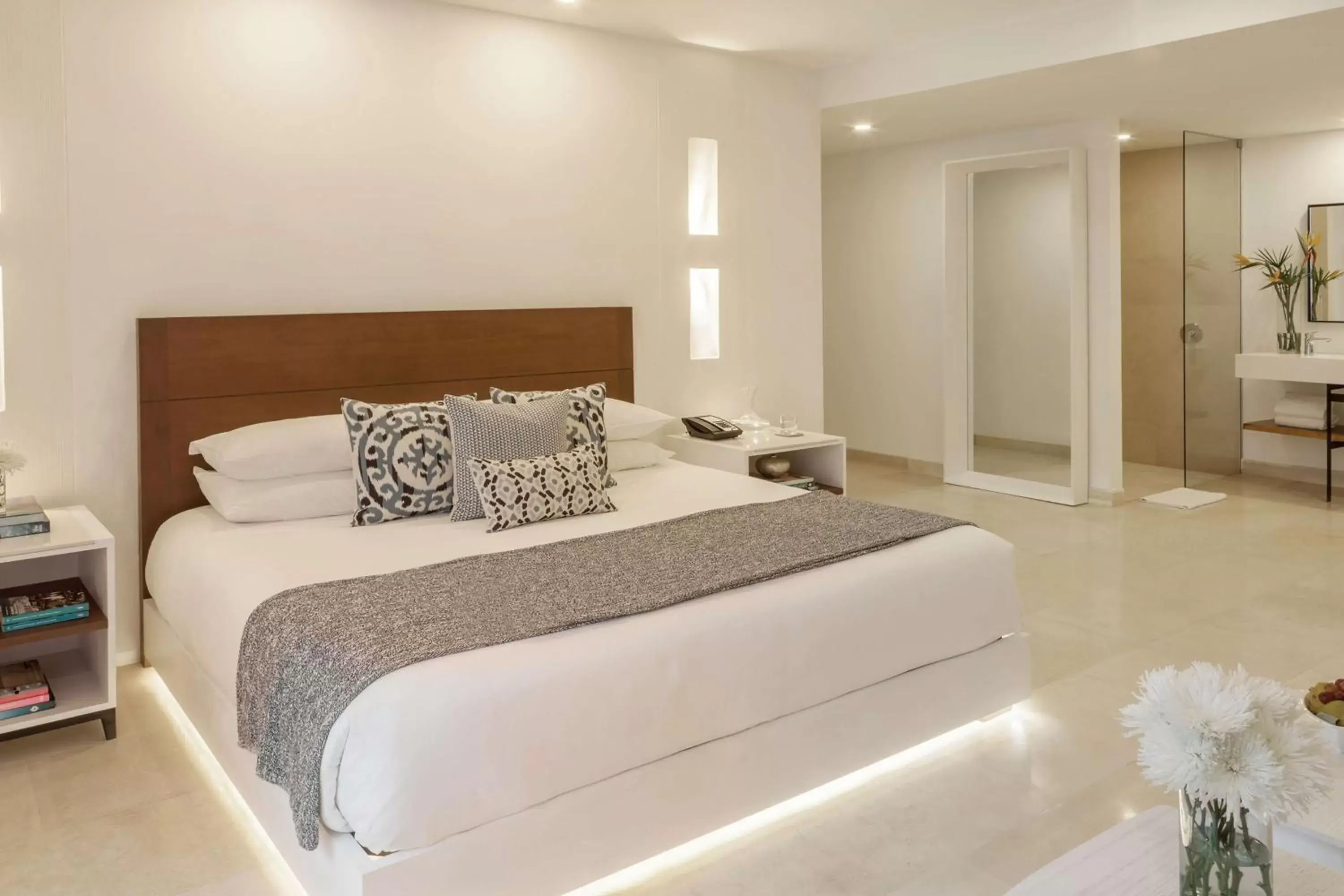 Bed in Nacar Hotel Cartagena, Curio Collection by Hilton