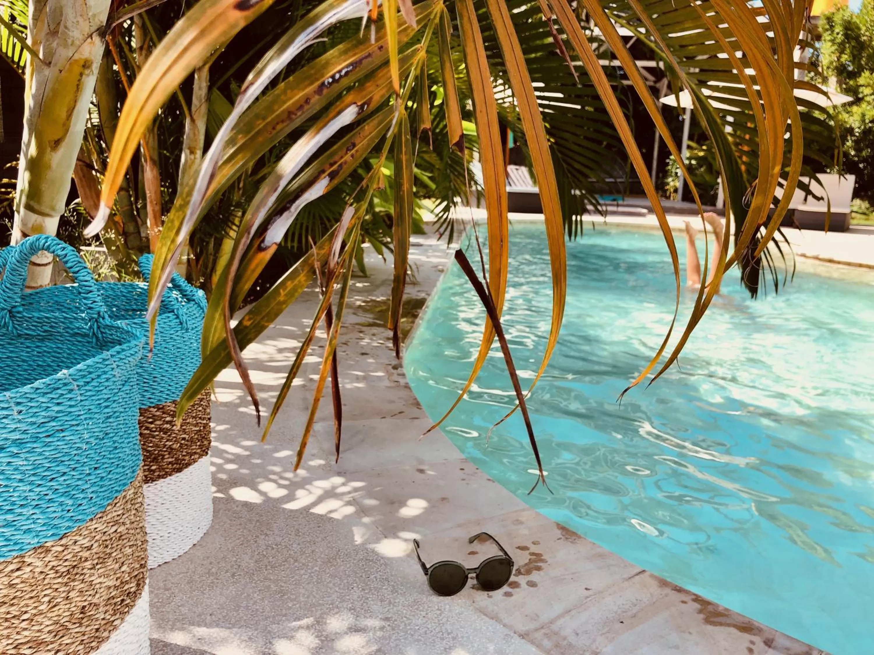 Swimming pool in Omala Village Gili Air