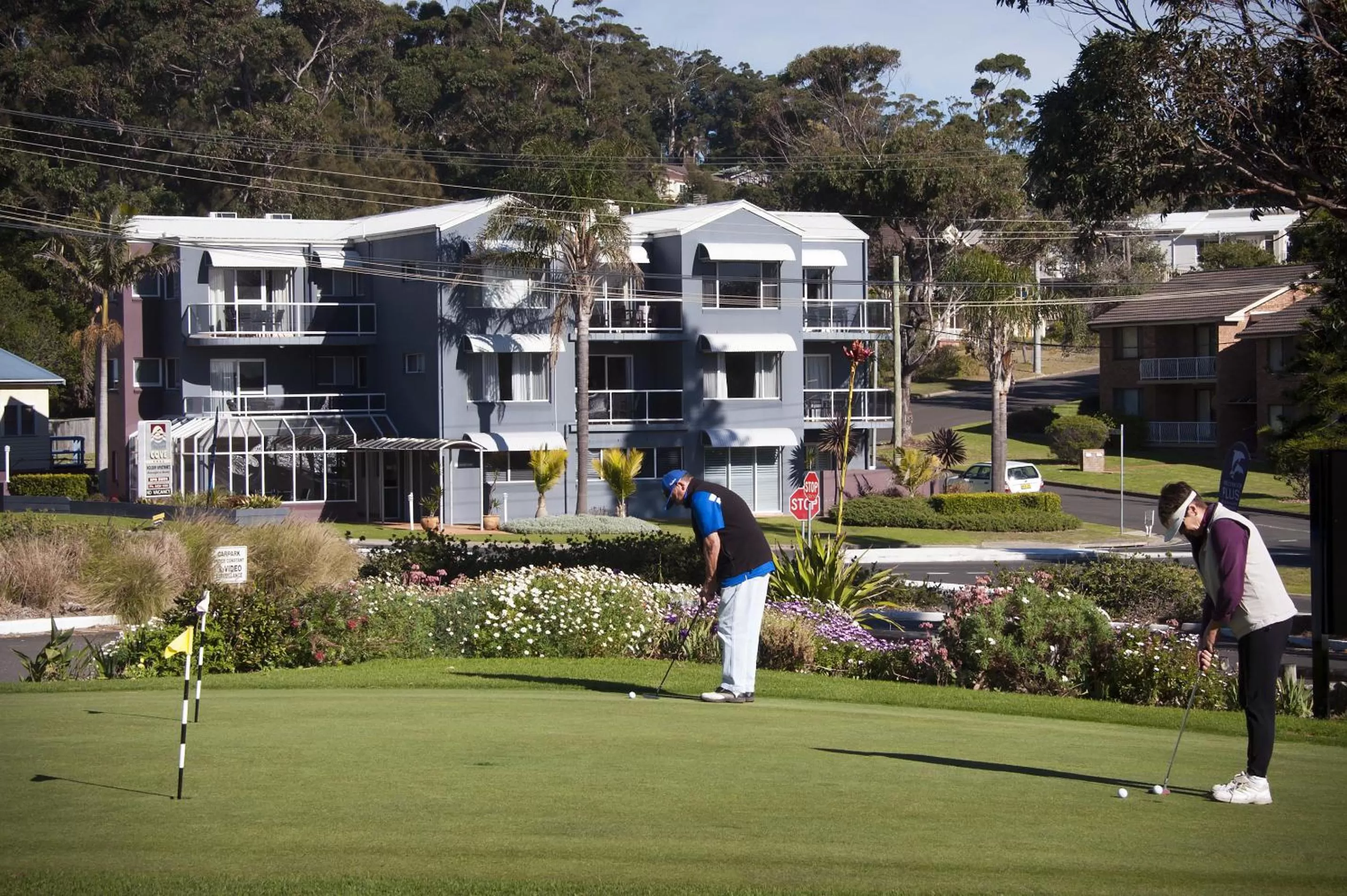 Golfcourse in Mollymook Cove Apartments