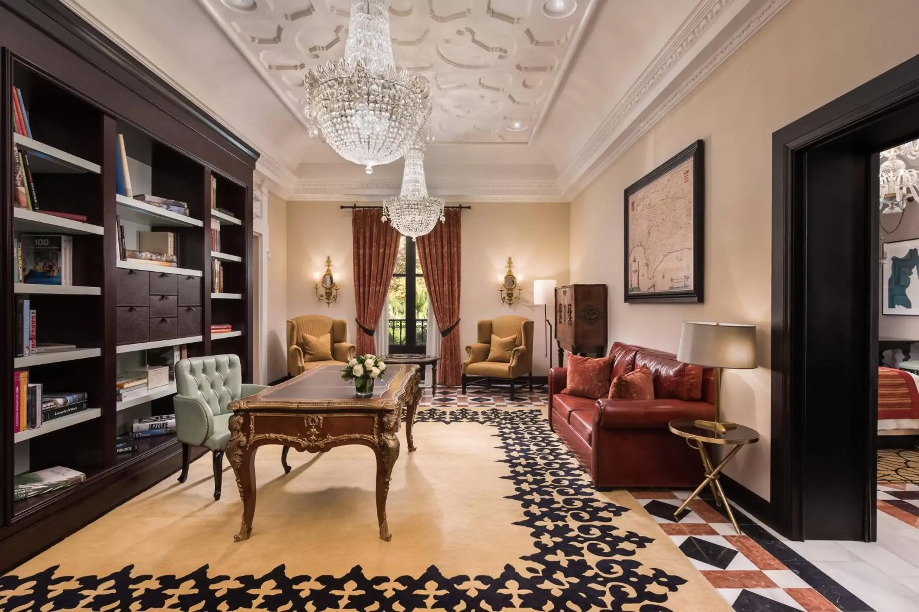 Living room, Seating Area in Hotel Alfonso XIII, a Luxury Collection Hotel, Seville