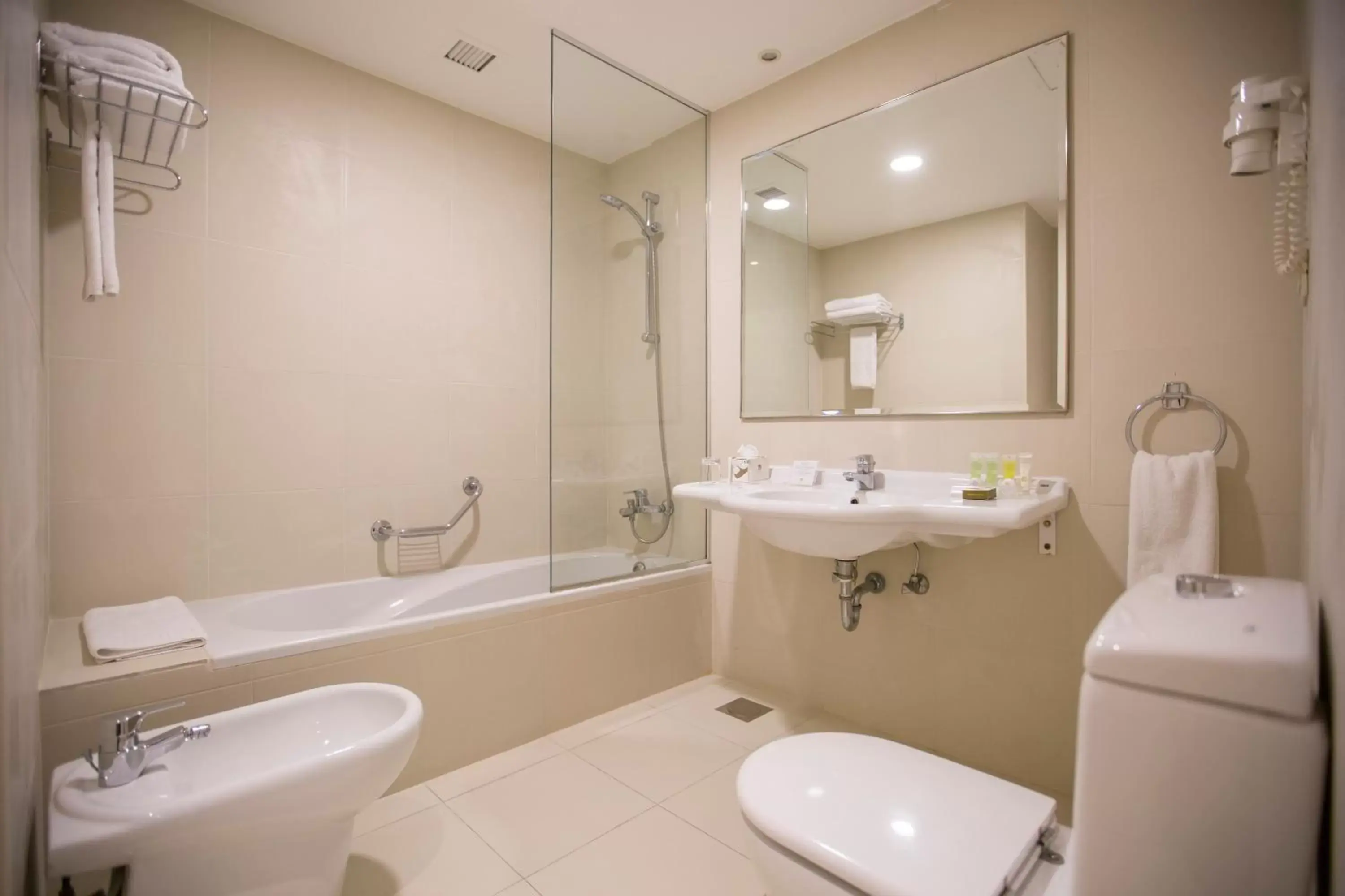 Shower, Bathroom in AlQasr Metropole Hotel