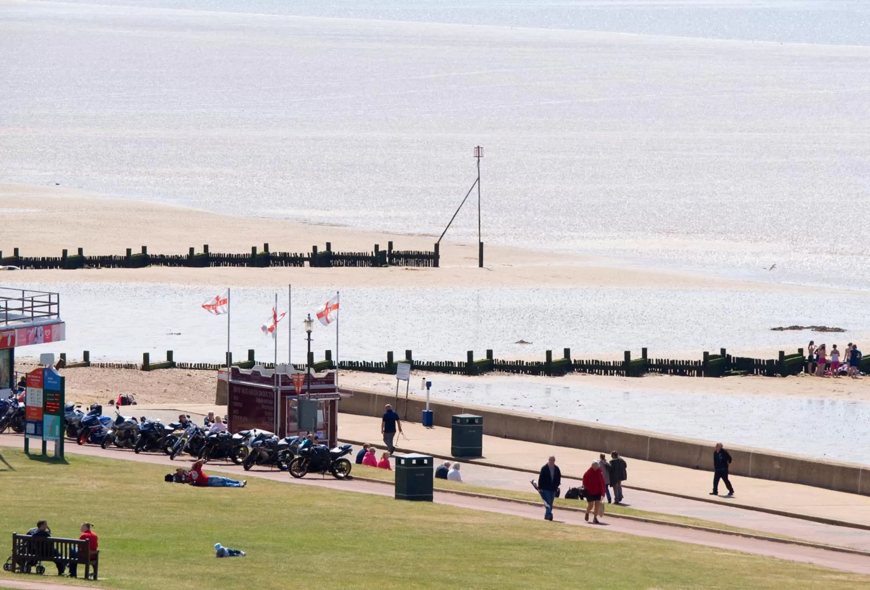 Beach in The Golden Lion Hotel