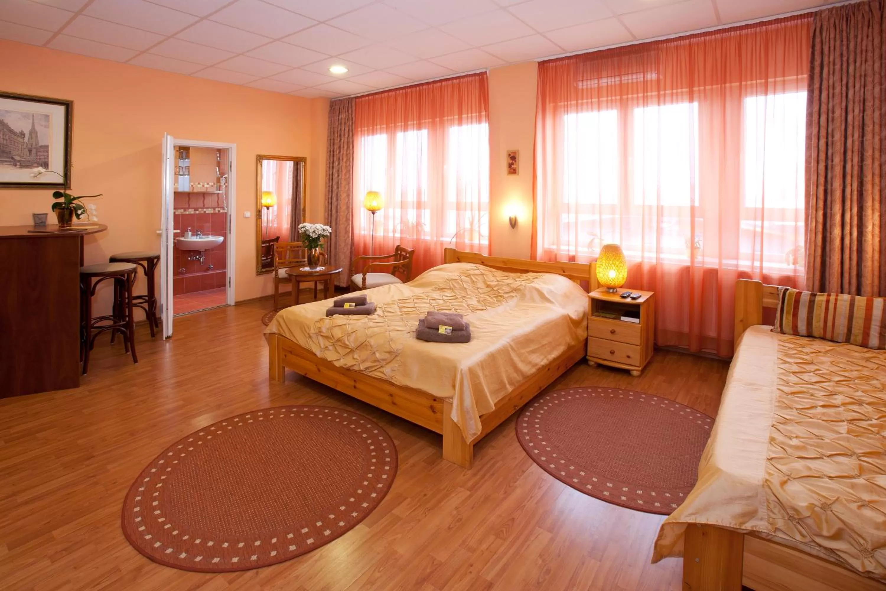 Bed in Airport Szálló