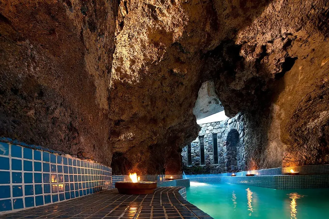 Swimming pool in Grand Hotel Il Moresco