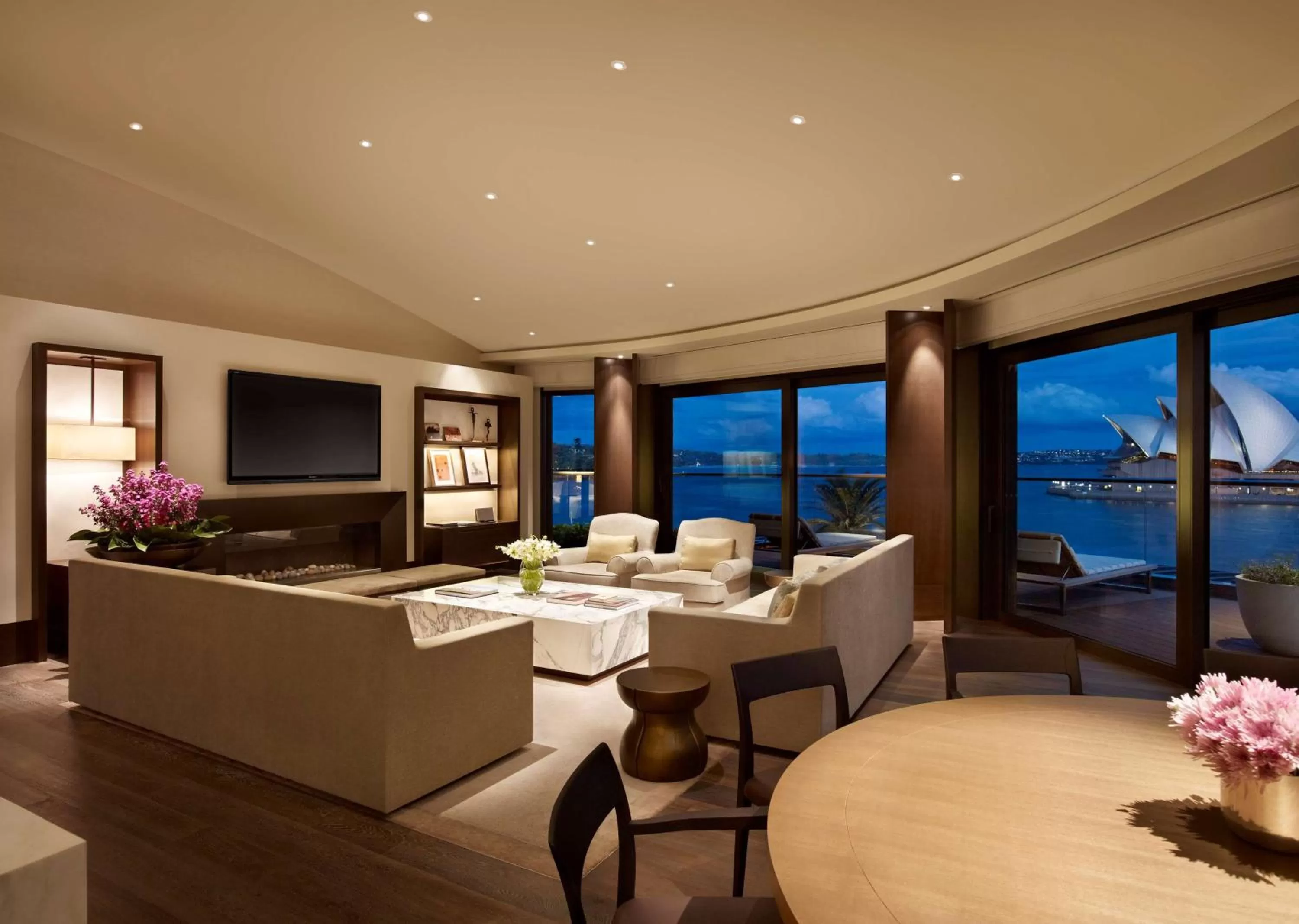 Bedroom in Park Hyatt Sydney