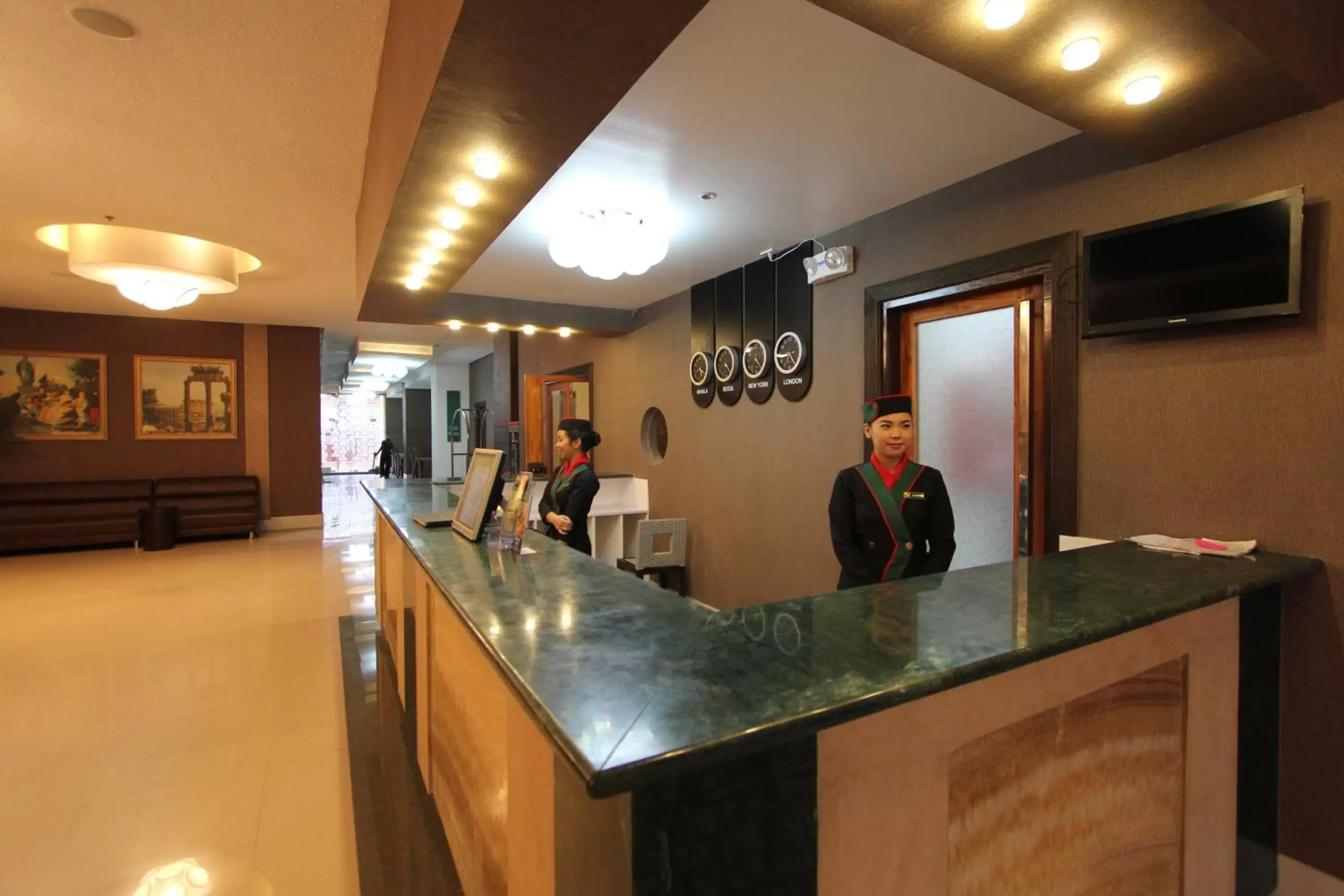 Lobby or reception, Lobby/Reception in Eurotel Angeles