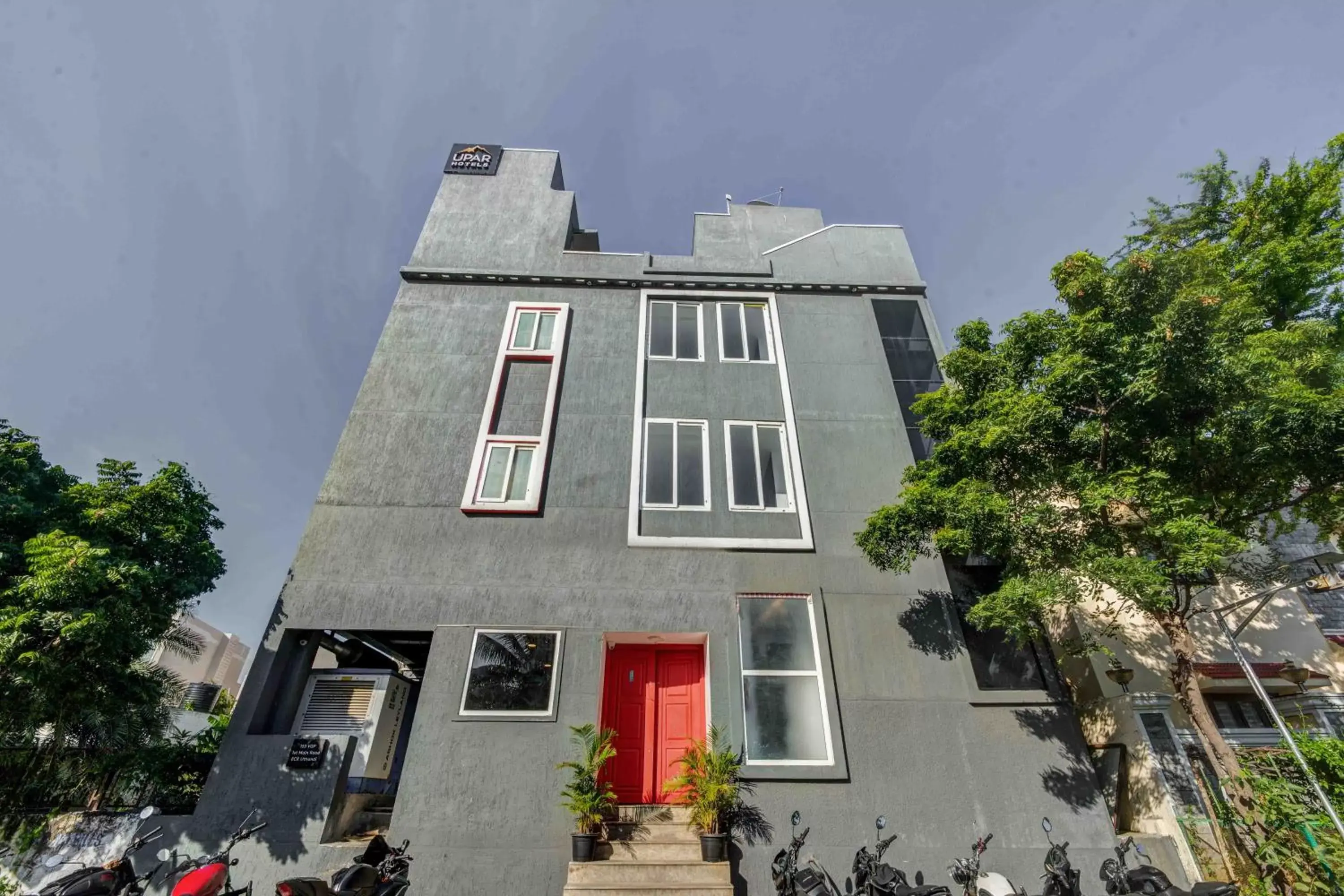 Facade/entrance in UPAR Hotels Uthandi, ECR Facade/entrance in UPAR Hotels Uthandi, ECR