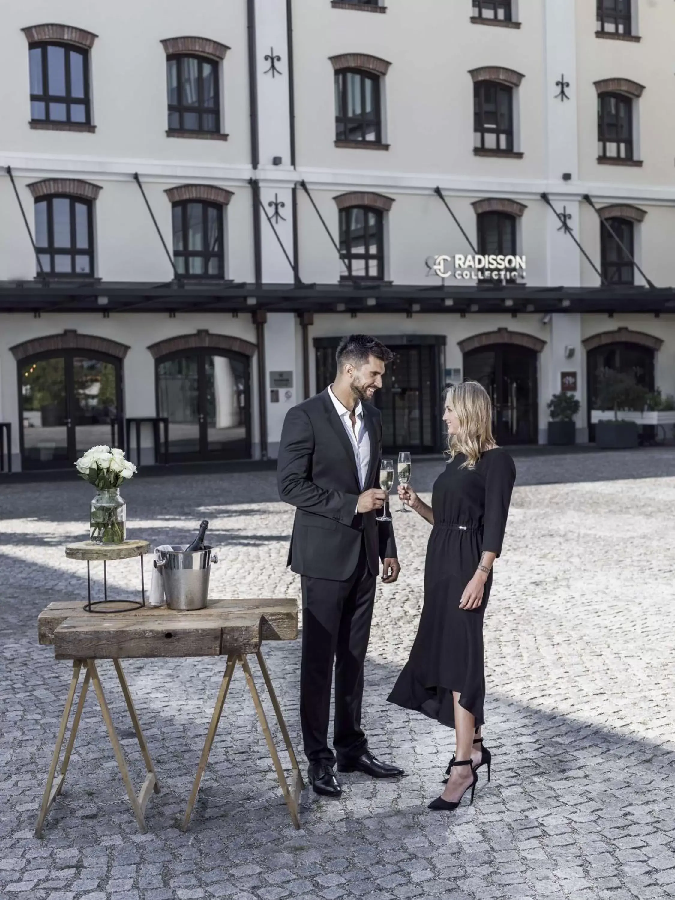 Property building in Radisson Collection Hotel, Old Mill Belgrade