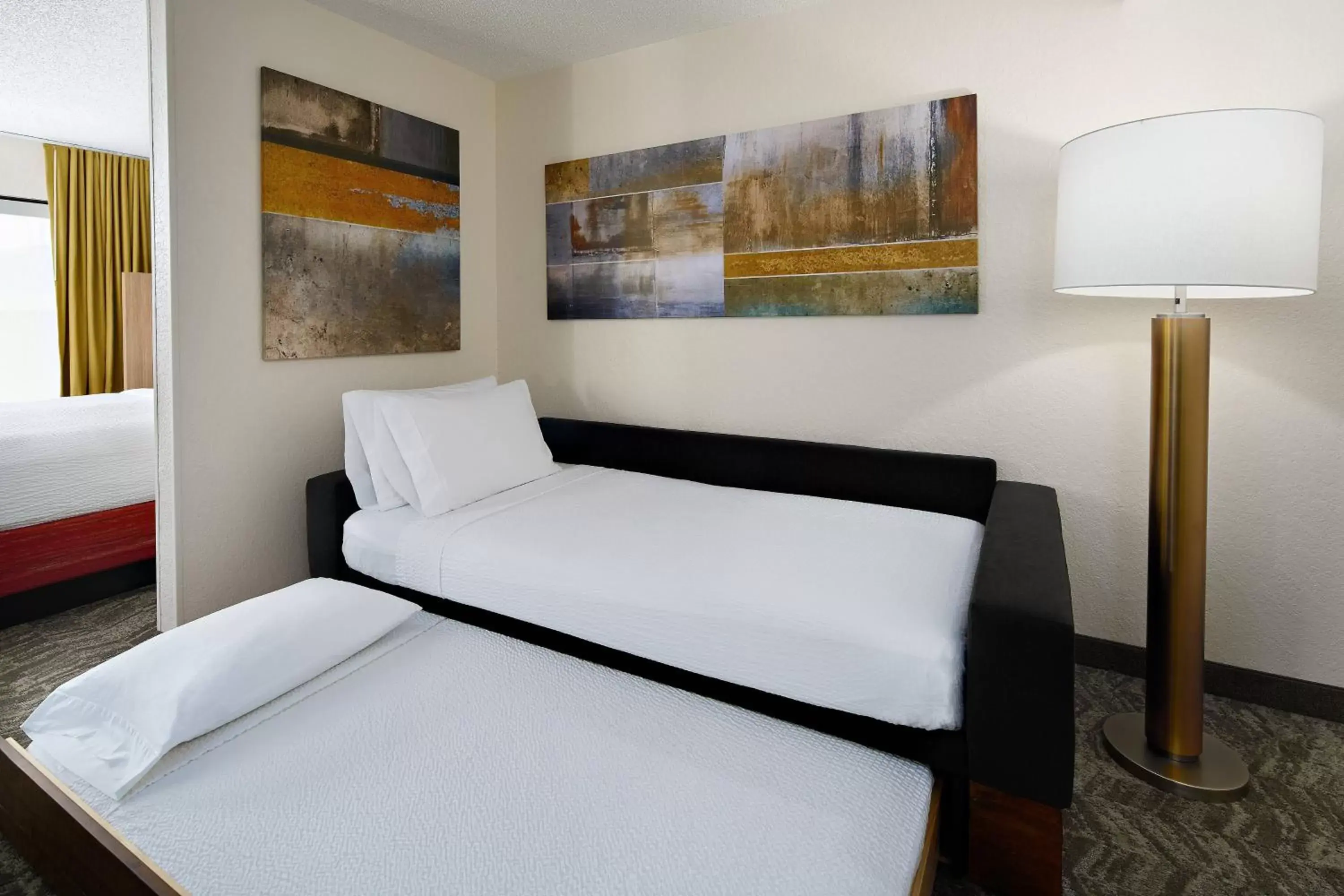 Photo of the whole room, Bed in SpringHill Suites Houston Hobby Airport