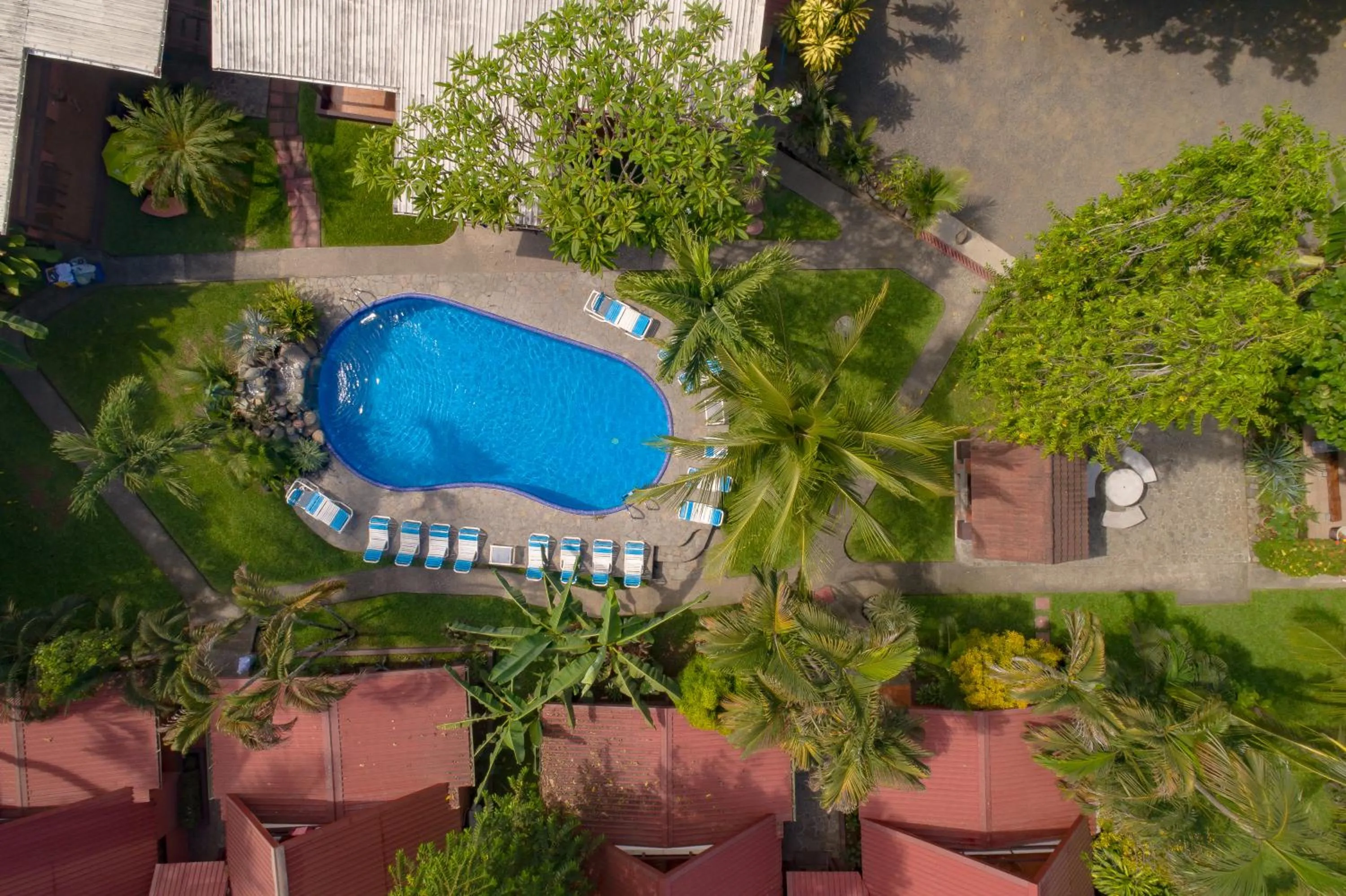 Bird's eye view in Hotel Los Ranchos