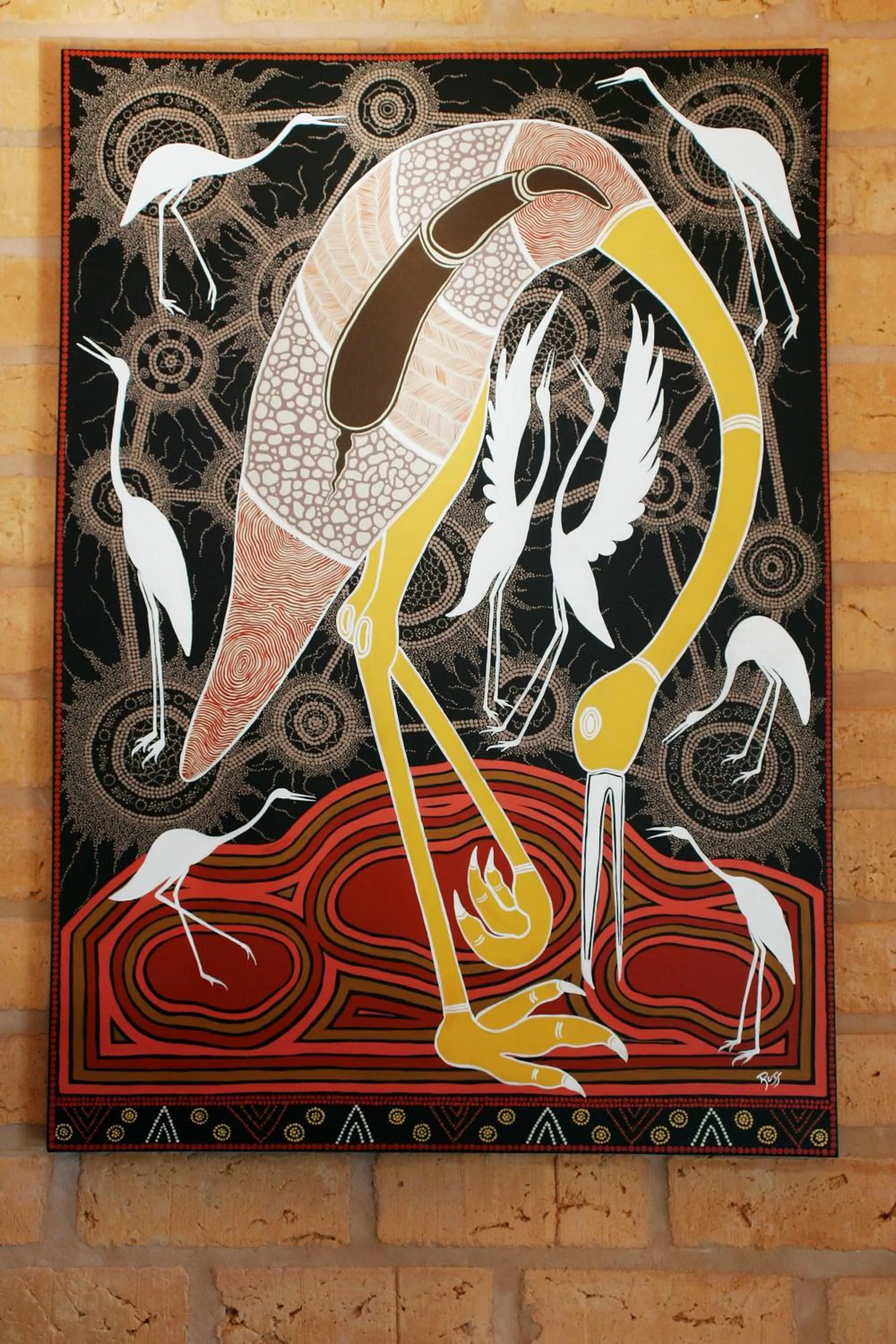 Decorative detail in Clarendon Forest Retreat