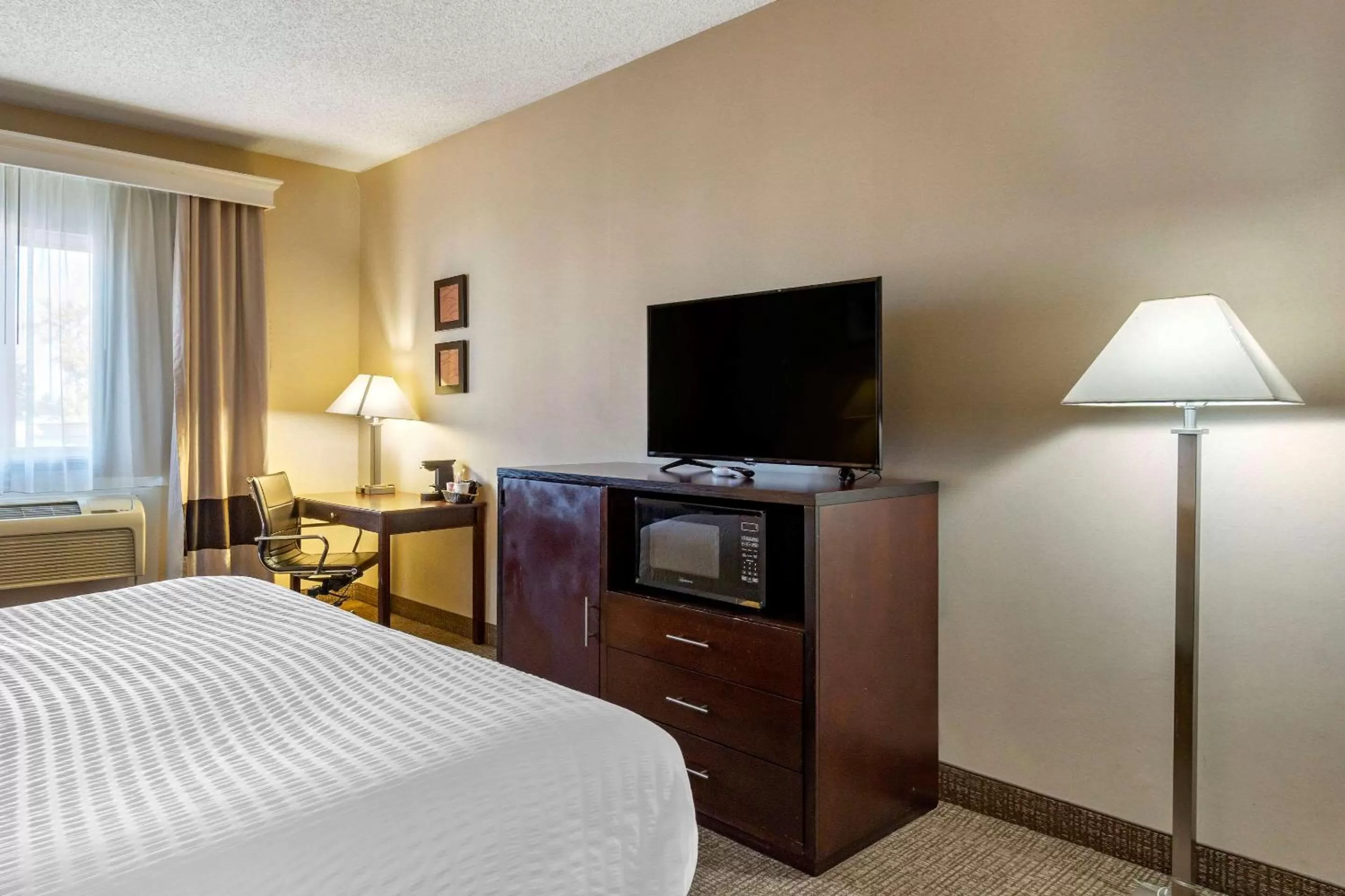 Photo of the whole room, Bed in Comfort Inn & Suites Seattle North