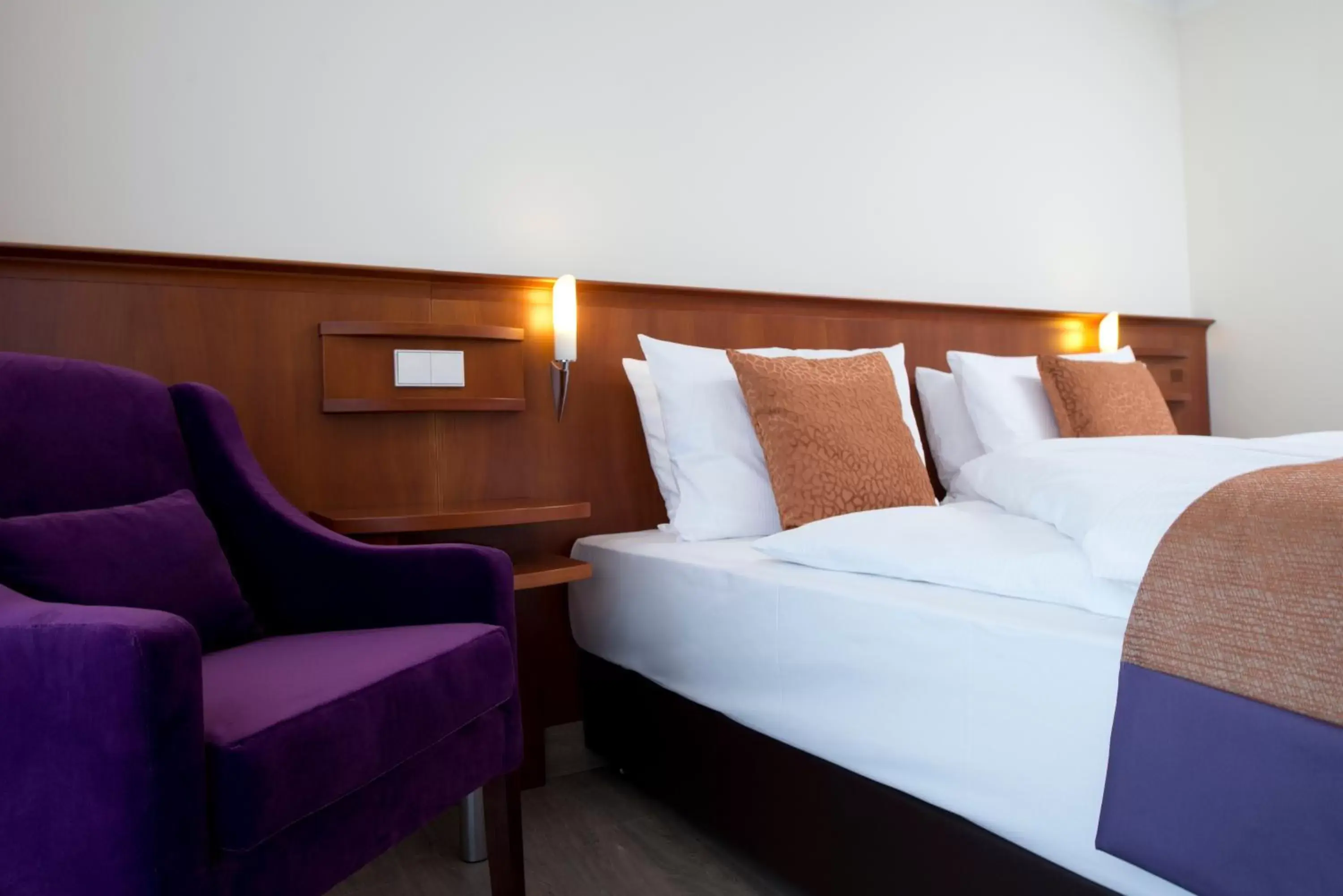 Bed in Radisson Blu Park Hotel & Conference Centre Bed in Radisson Blu Park Hotel & Conference Centre