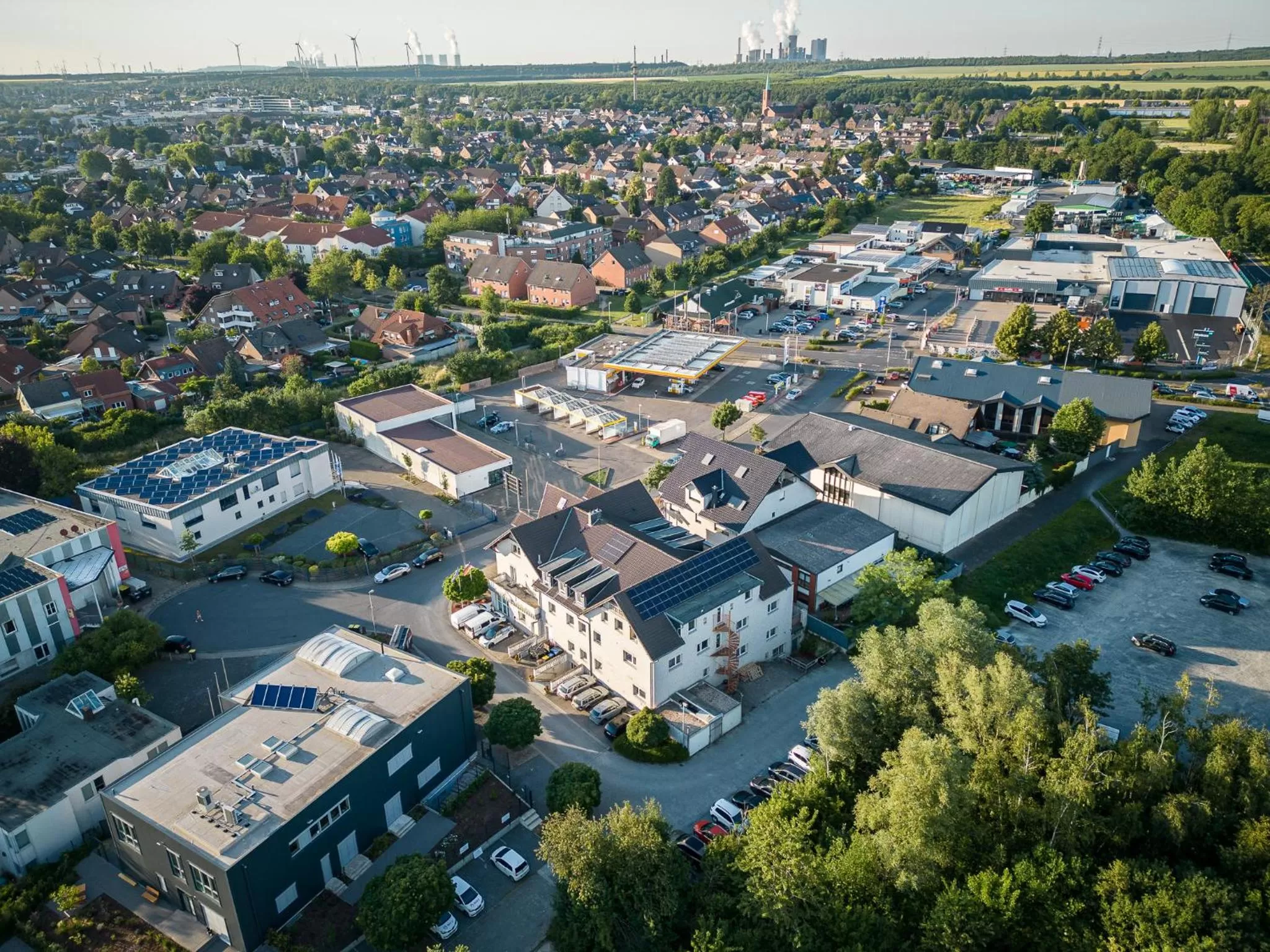Bird's eye view in Hotel Bergheim