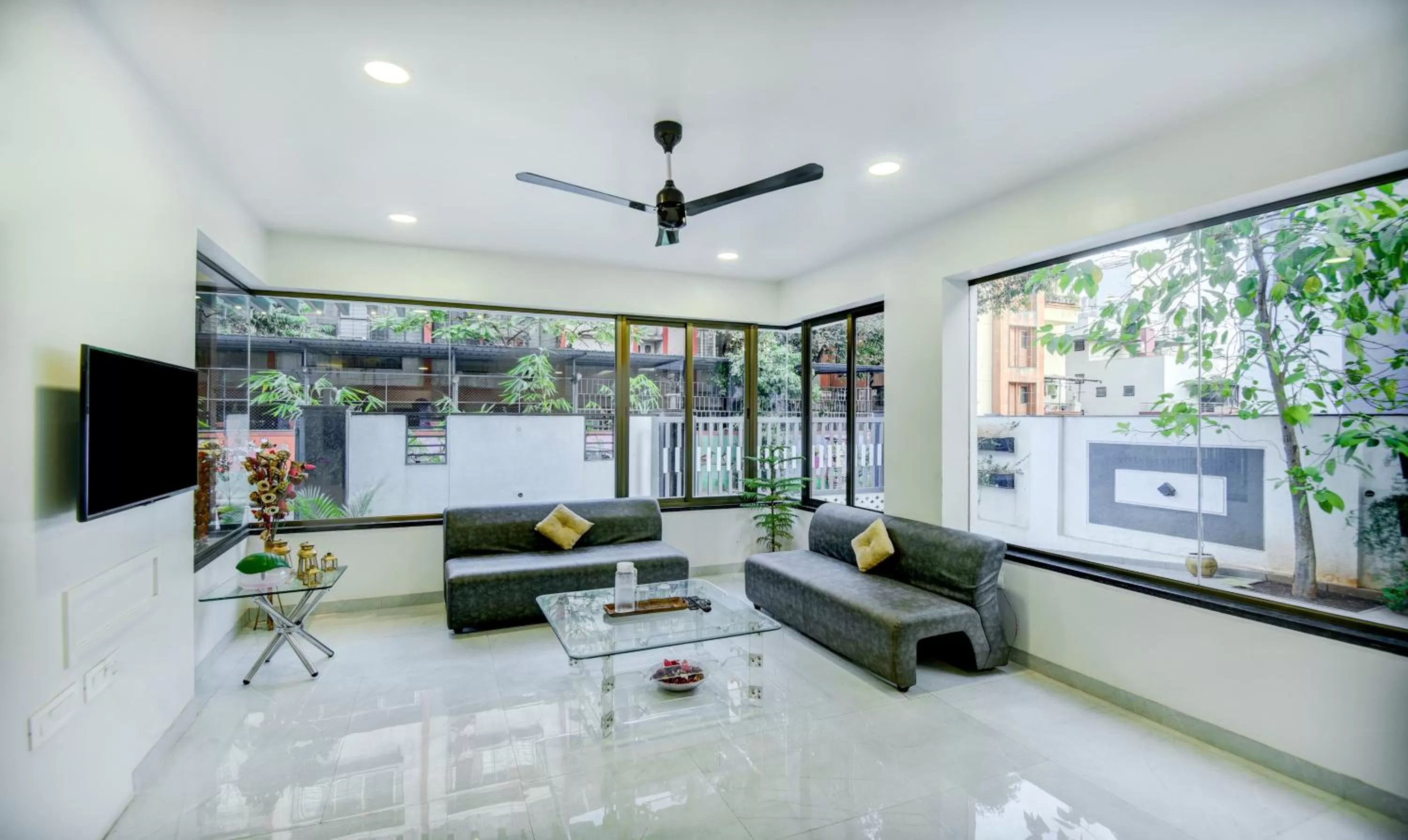 Seating Area in Treebo Trend Kuber Inn