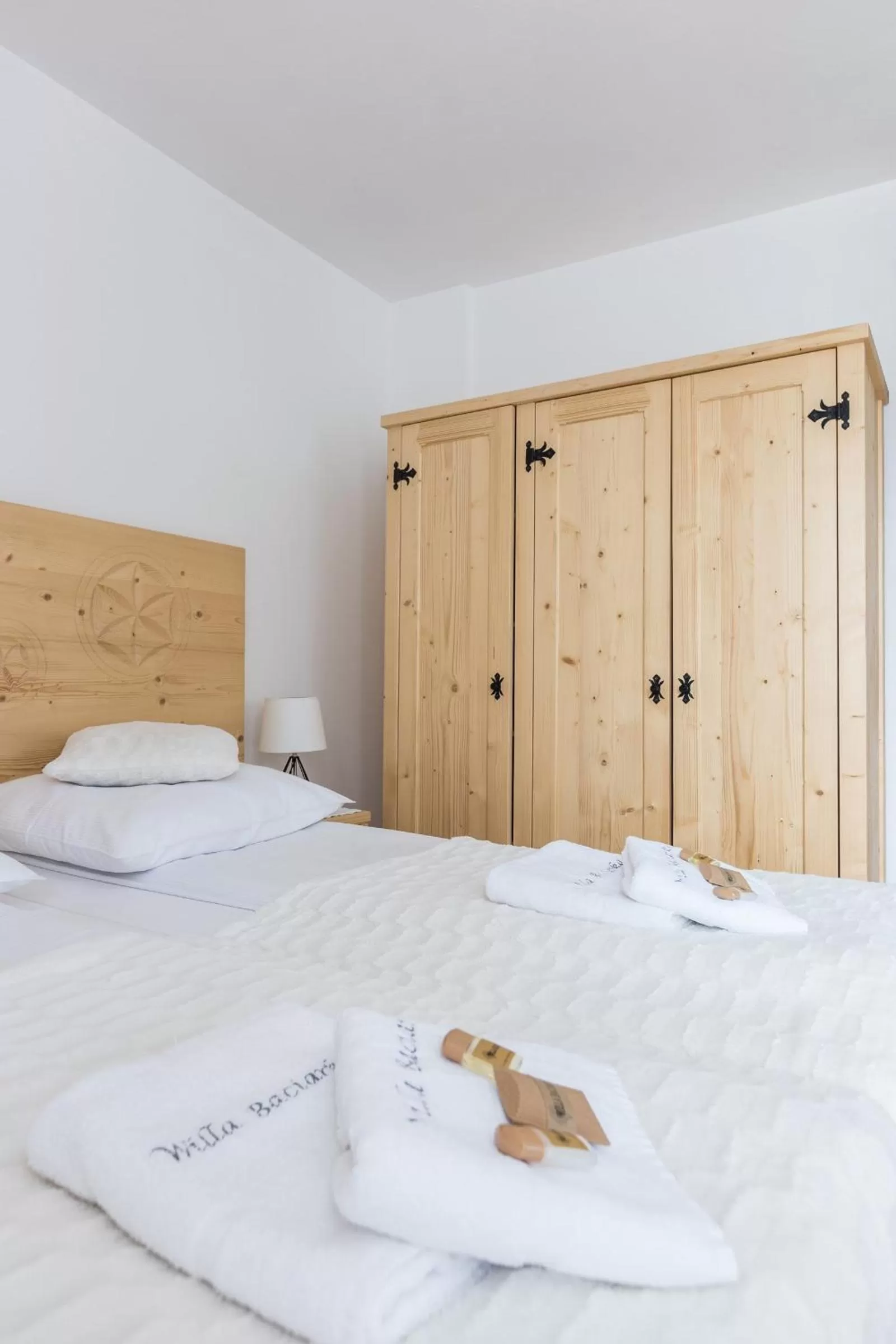 Photo of the whole room, Bed in Willa Baciarka-basen, sauny i jacuzzi