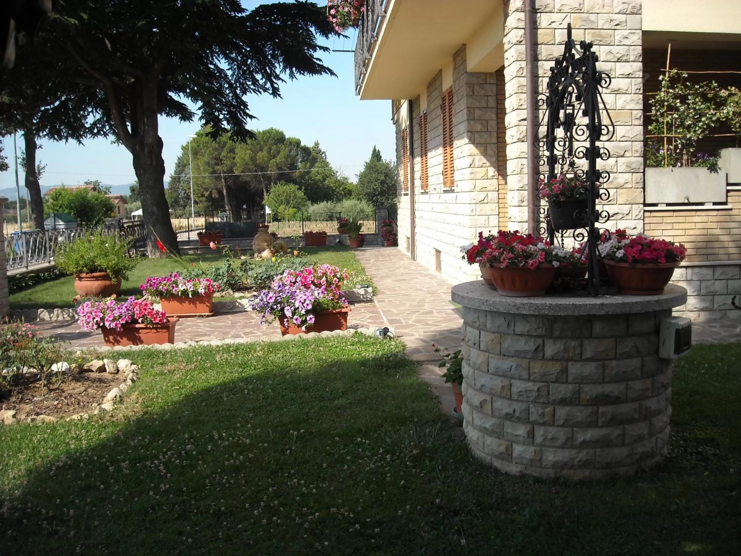 Garden in B&B Le Stagioni