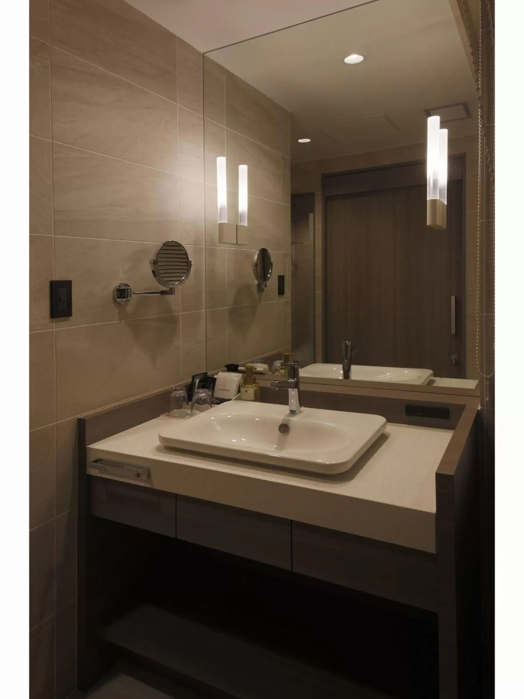 Photo of the whole room, Bathroom in Hotel Code Shinsaibashi