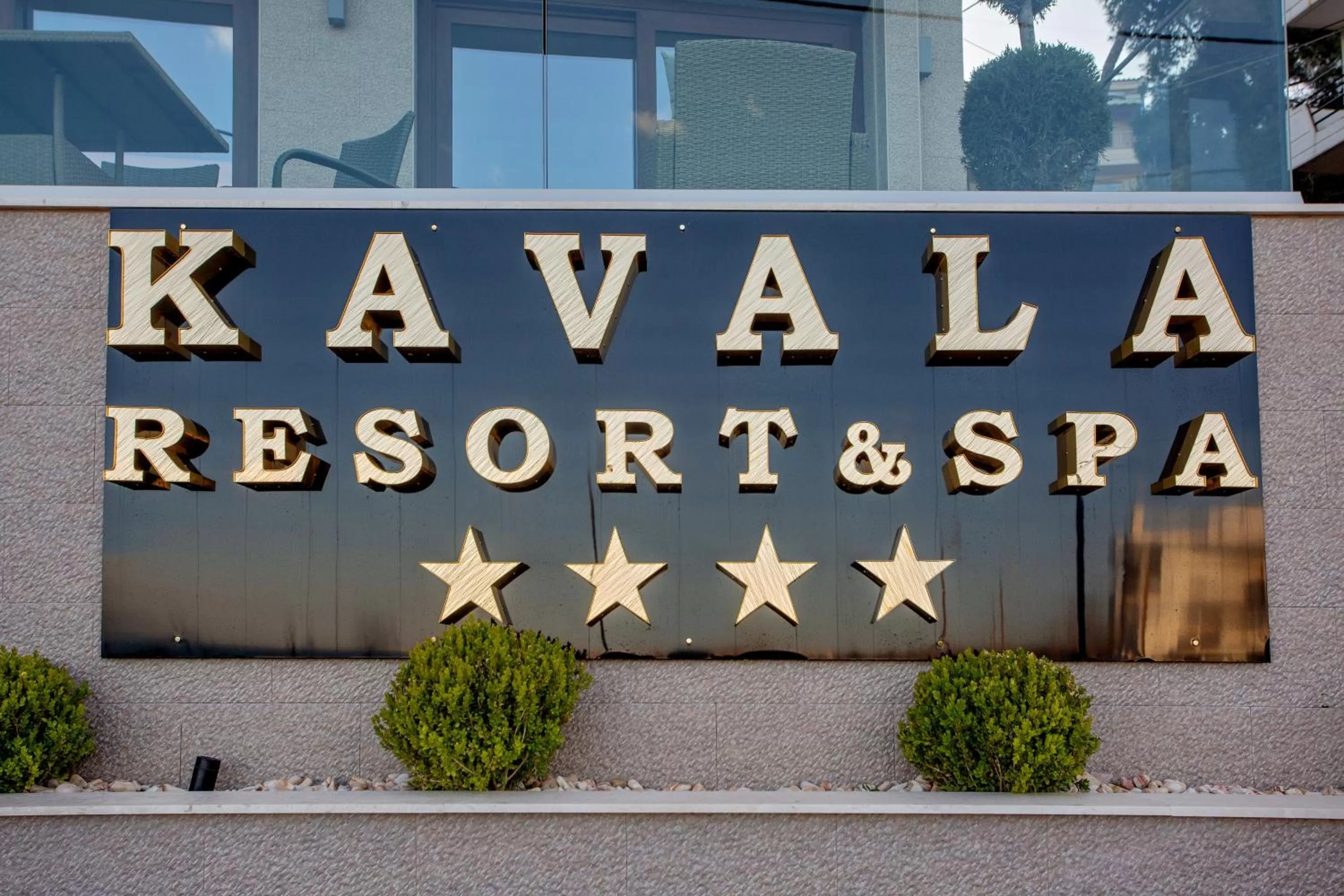 Logo/Certificate/Sign in Kavala Resort & Spa