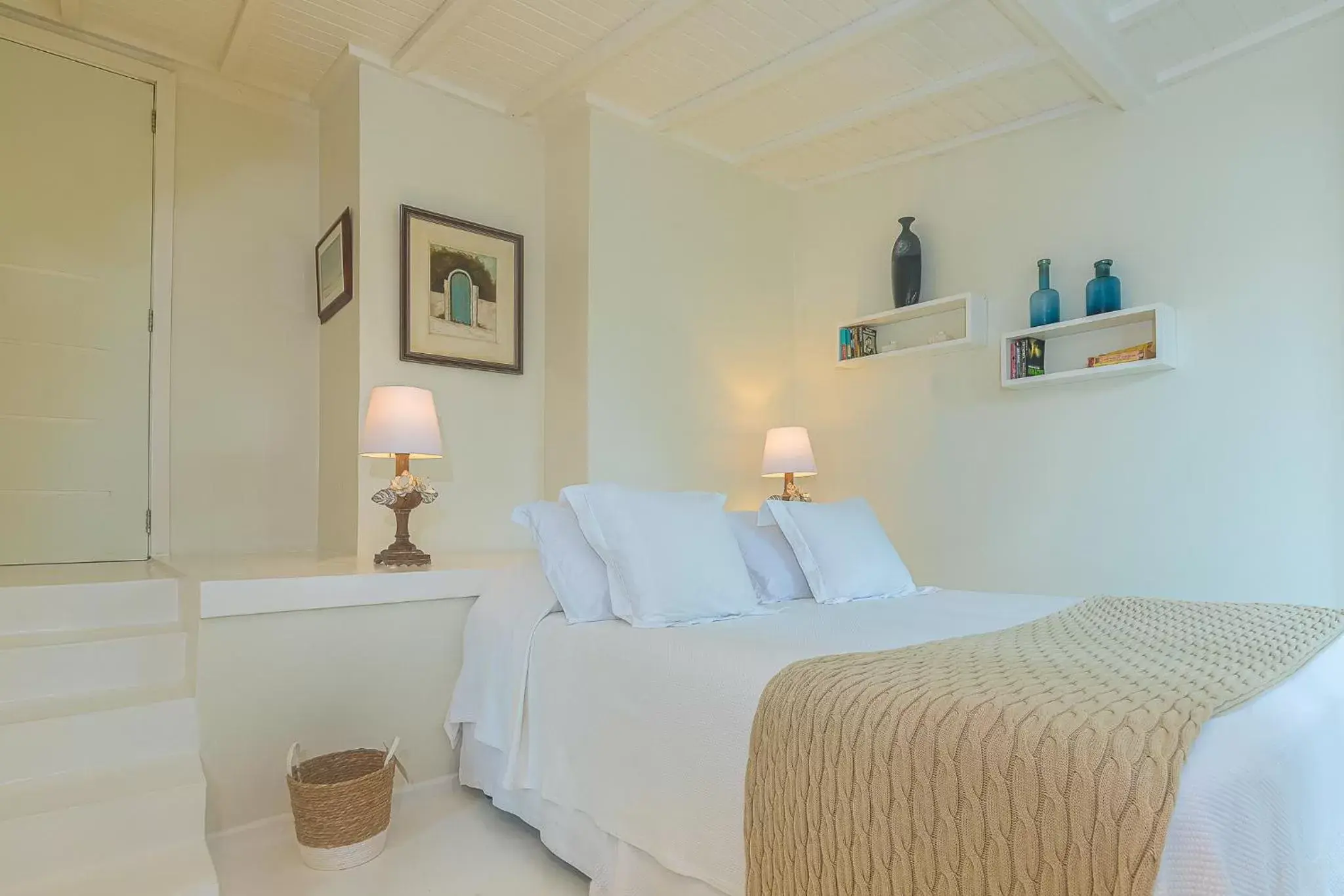 Bedroom, Bed in Casas Brancas Boutique Hotel & Spa