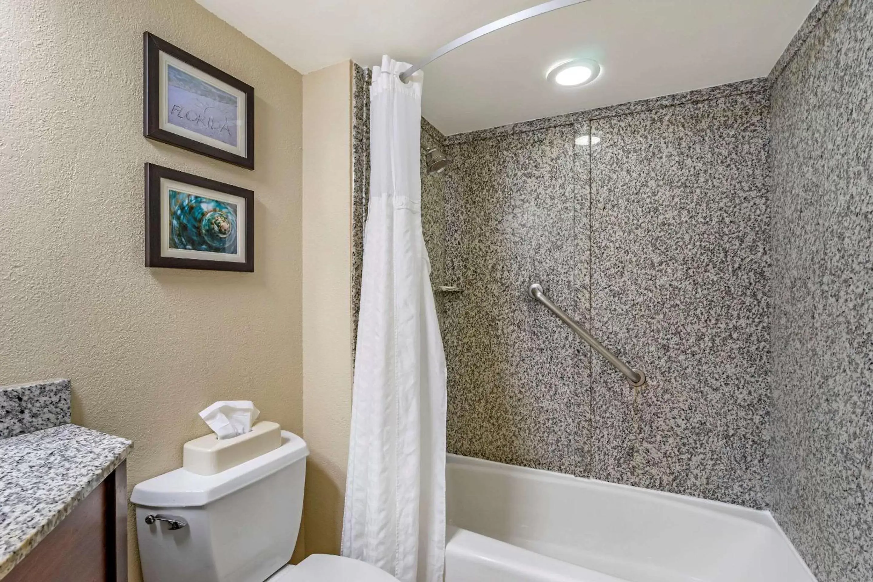 Bathroom in Comfort Inn & Suites St Pete - Clearwater International Airport