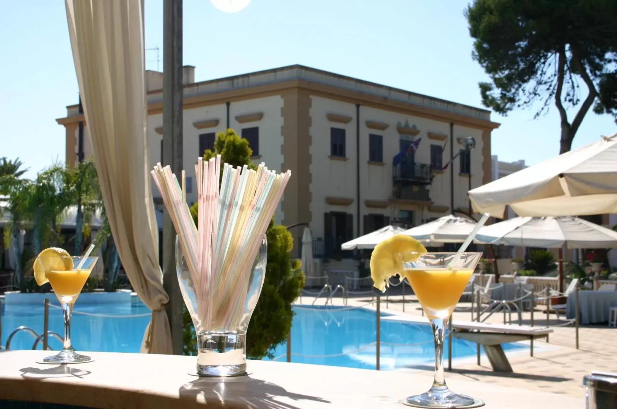 Garden view, Swimming Pool in Grand Hotel Palace