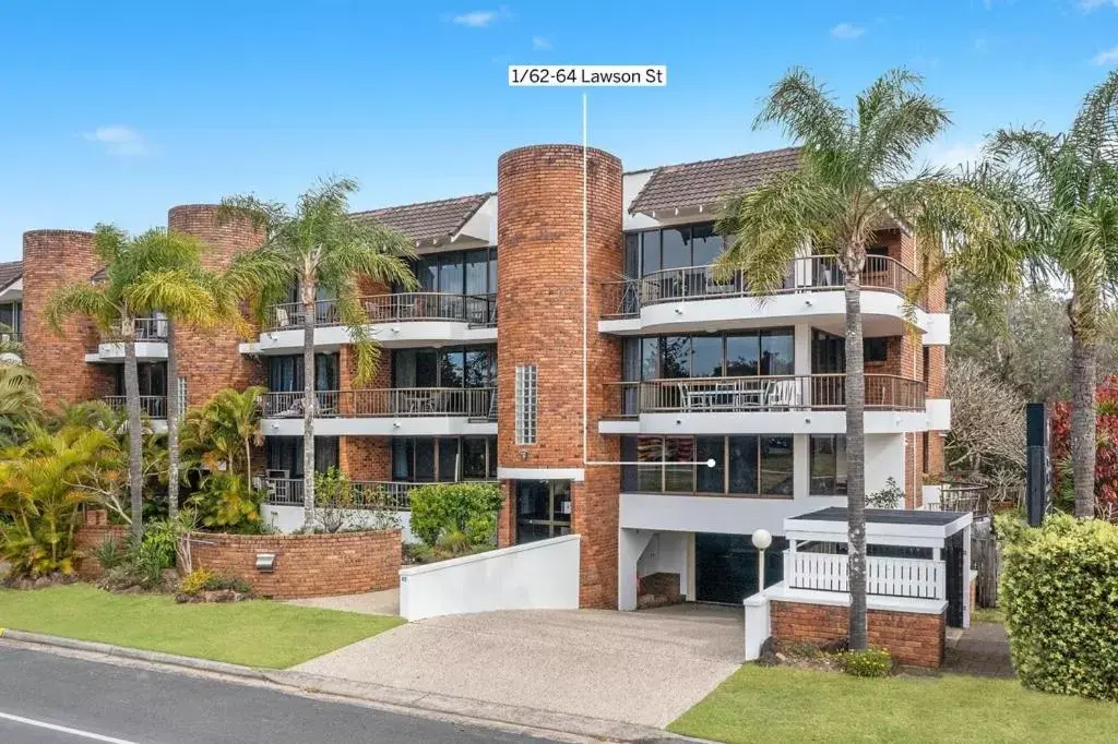 Property Building in Byron Pacific Apartments - On Clarkes Beach
