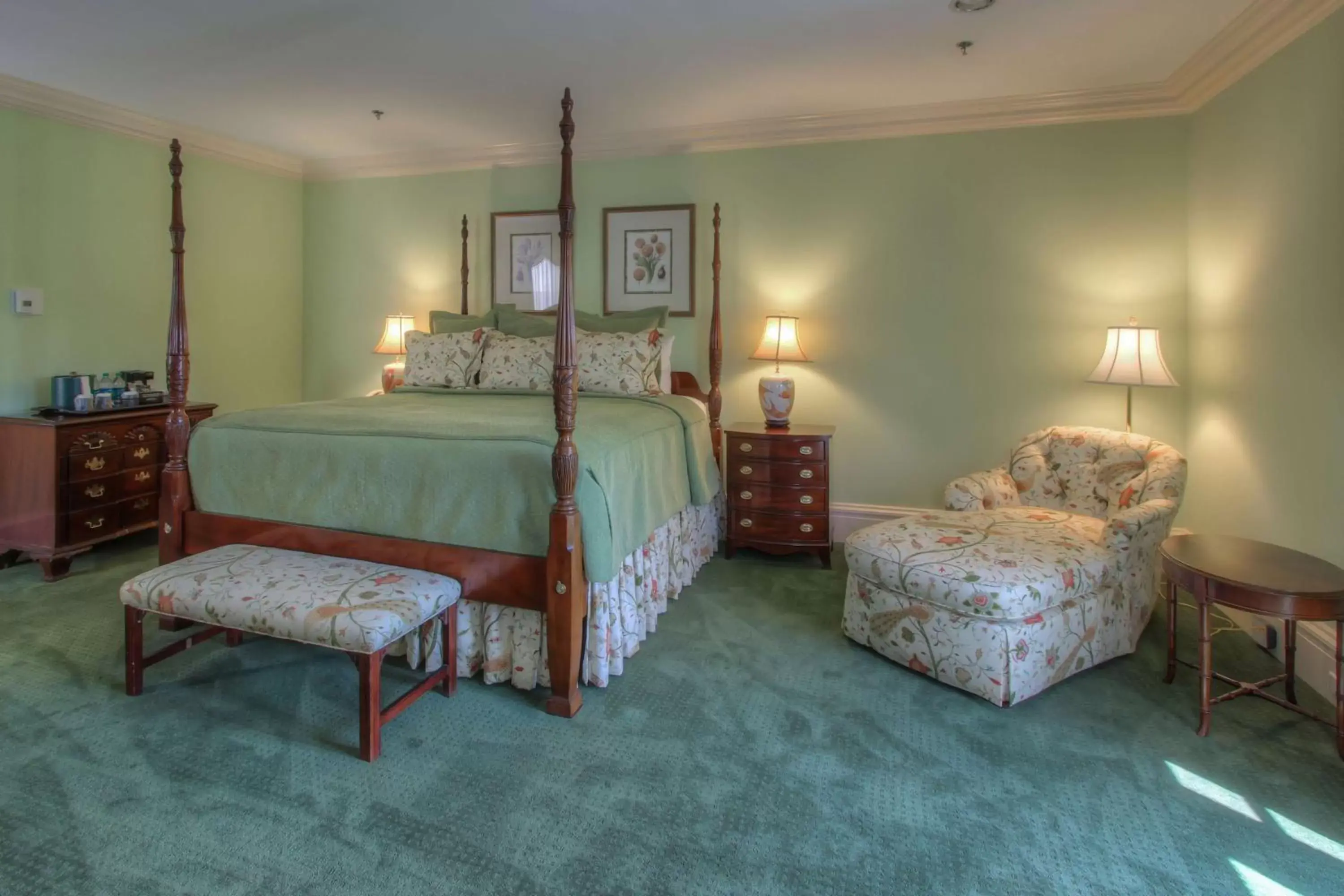 Bed in The Founders Inn & Spa Tapestry Collection By Hilton