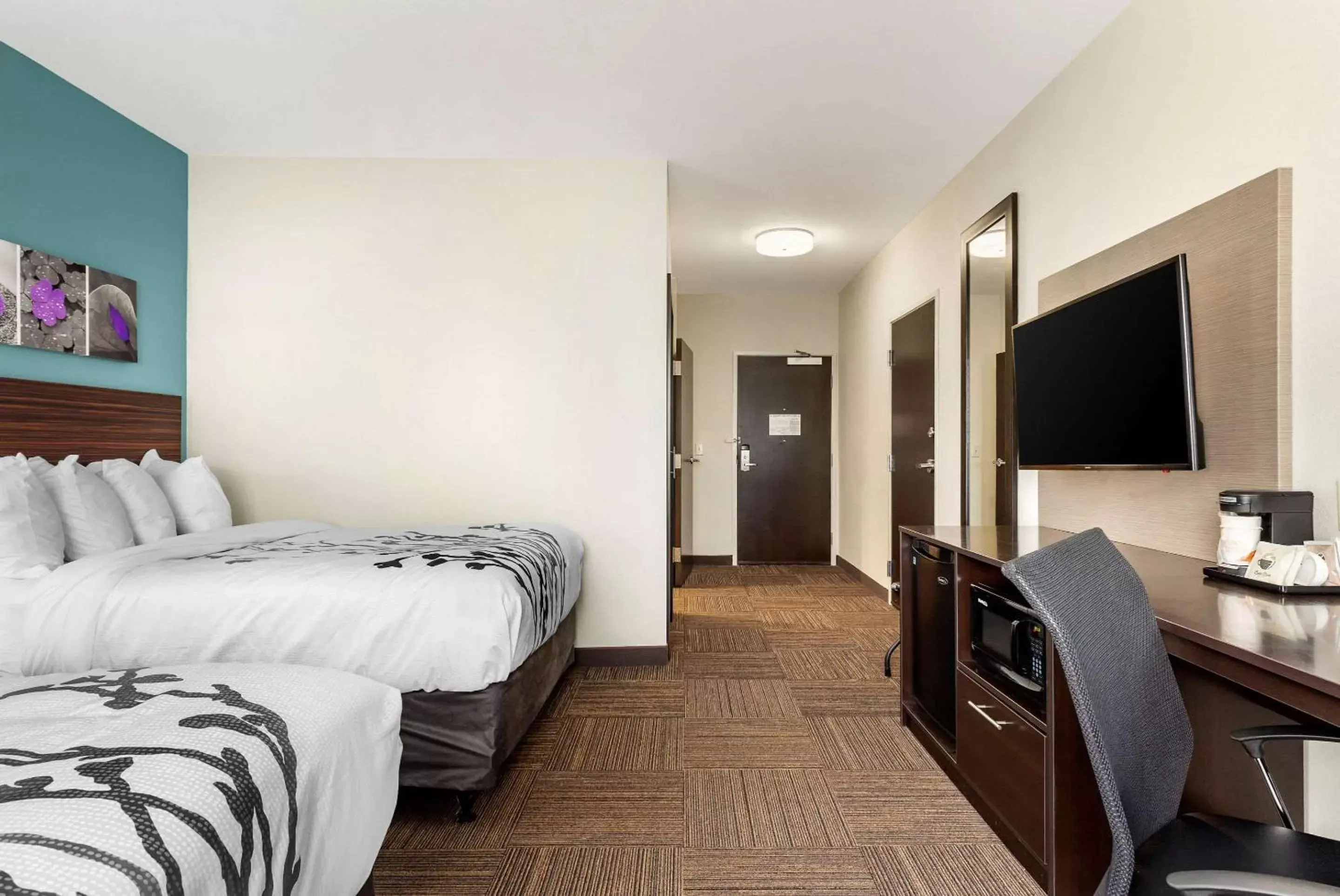 Photo of the whole room, Bed in Sleep Inn Lancaster Dallas South Photo of the whole room, Bed in Sleep Inn Lancaster Dallas South
