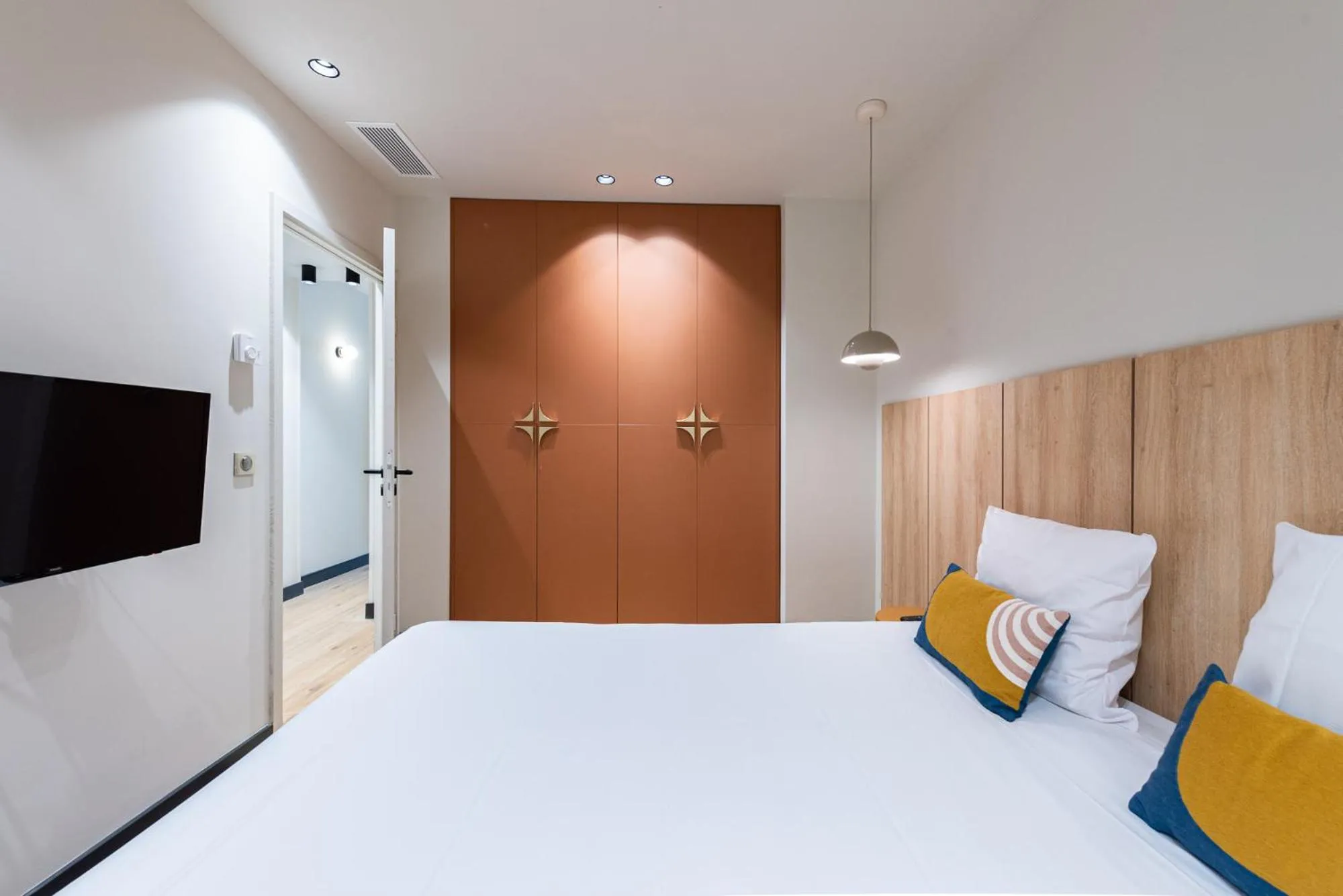 Bedroom, Bed in Florella Croisette Apartment