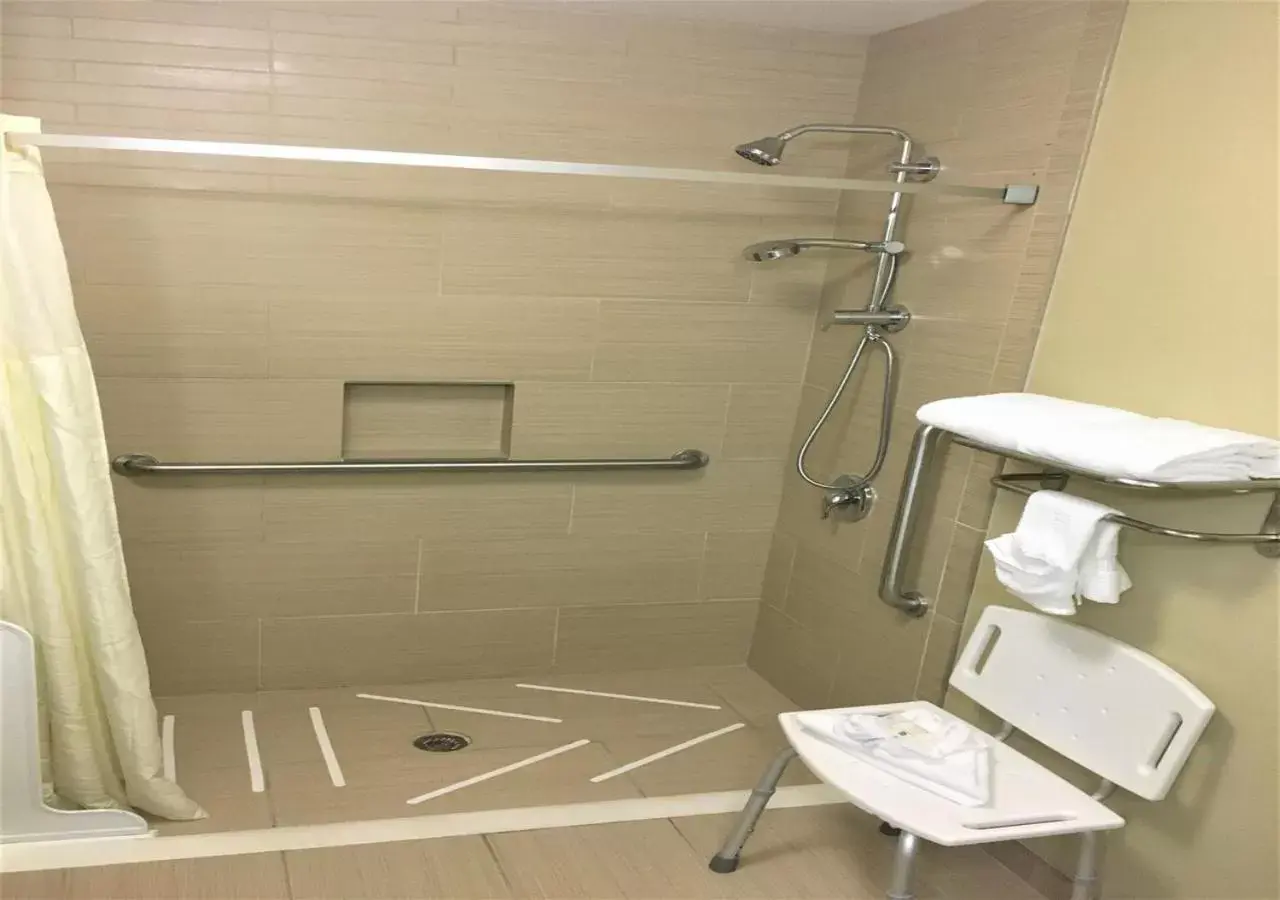 Bathroom in Quality Suites Nashville Airport