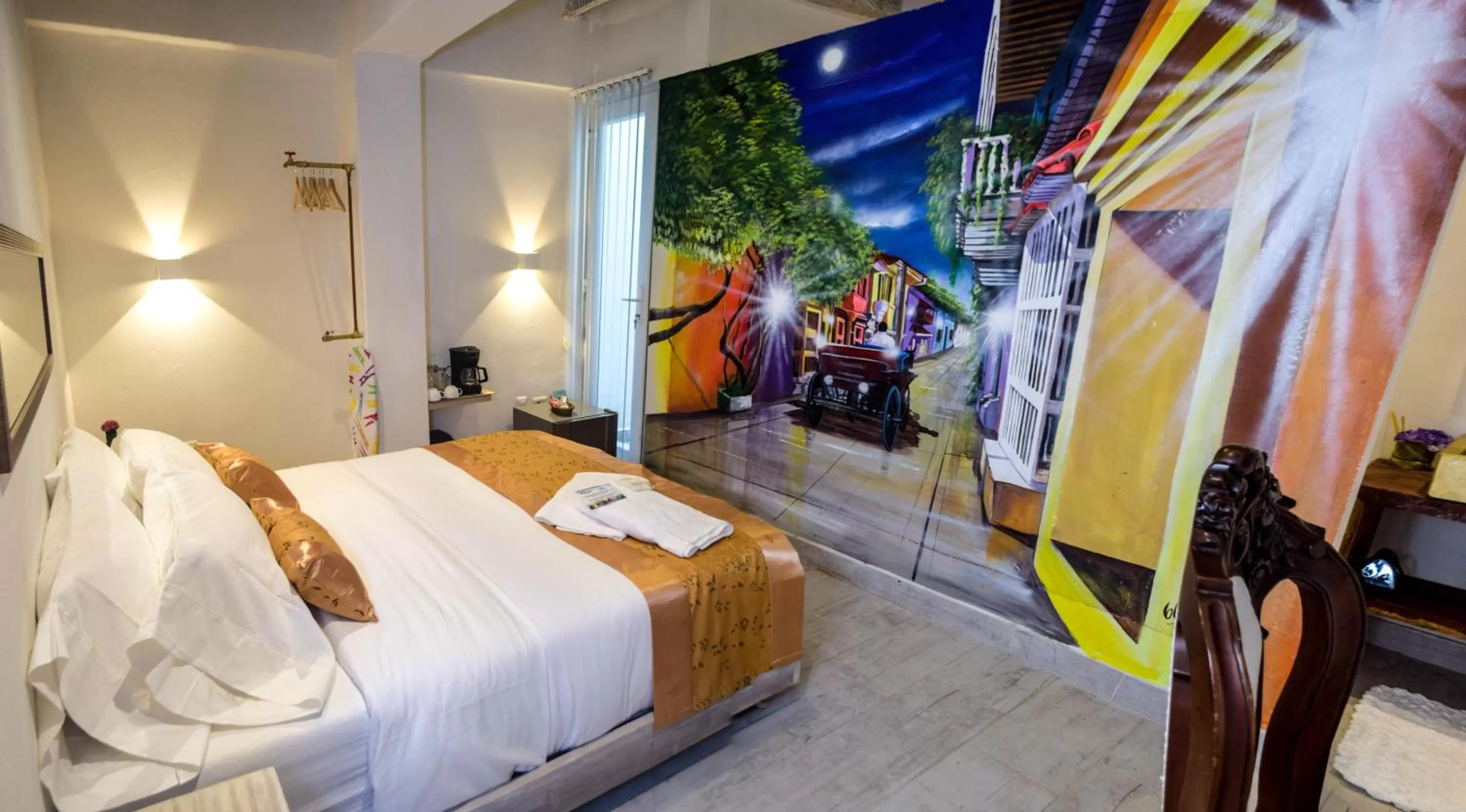 Bedroom, Bed in Hotel Boutique Callecitas de San Diego