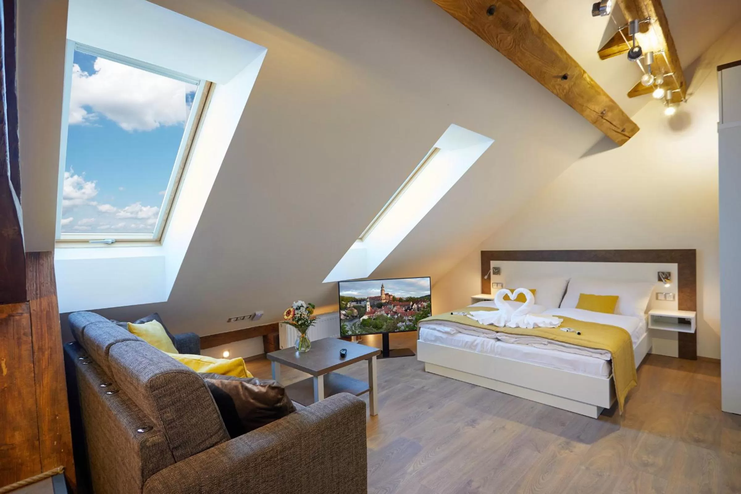 Bed in Residence Mariánská