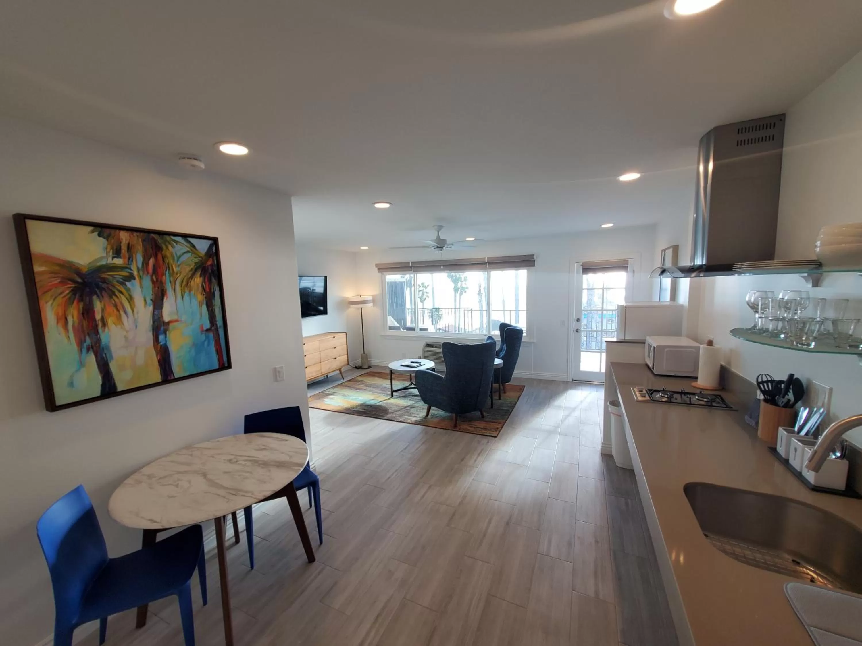 Kitchen or kitchenette in Sea Horse Resort