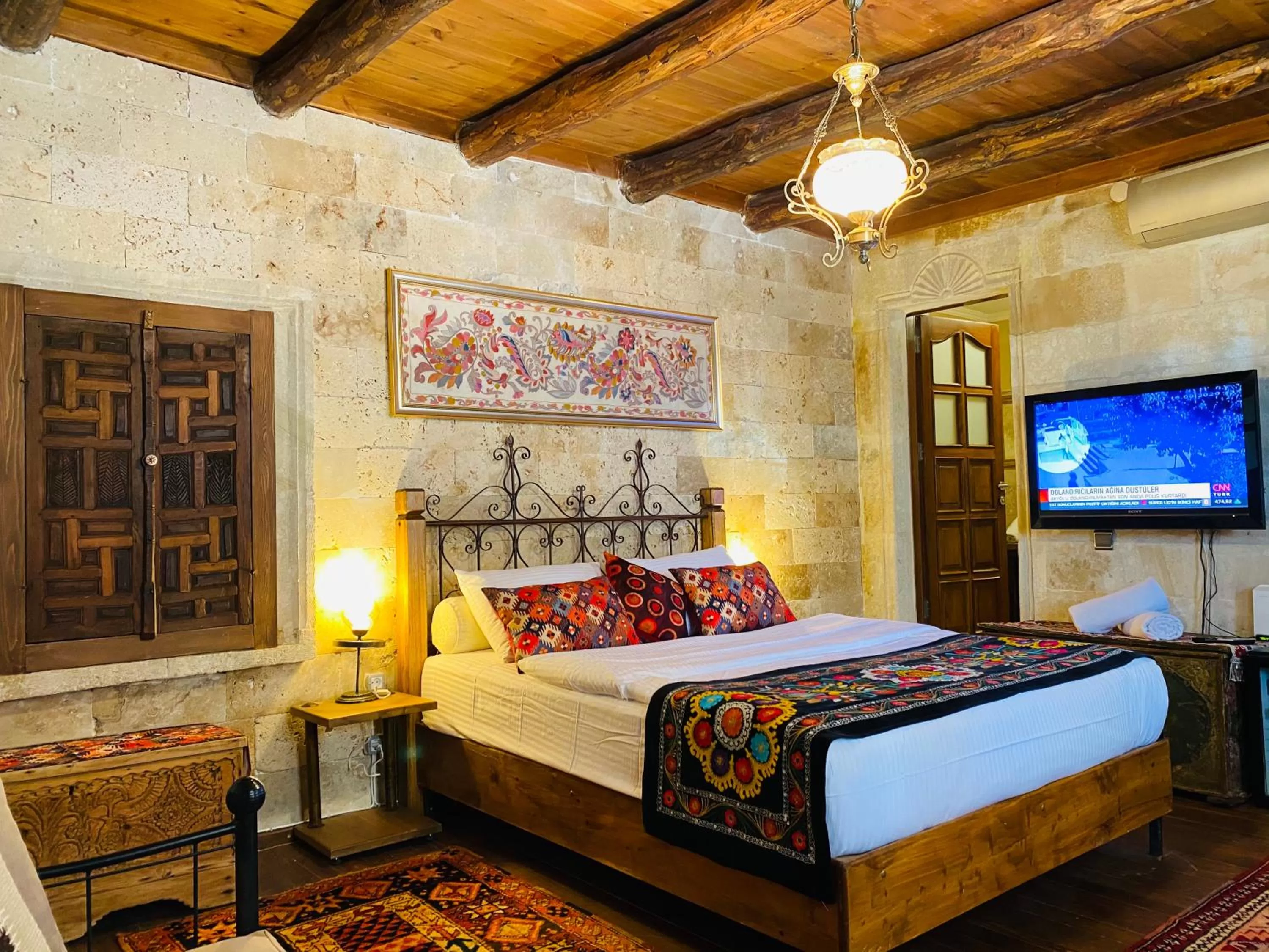 Bed in YASTIK HOUSES - Cappadocia