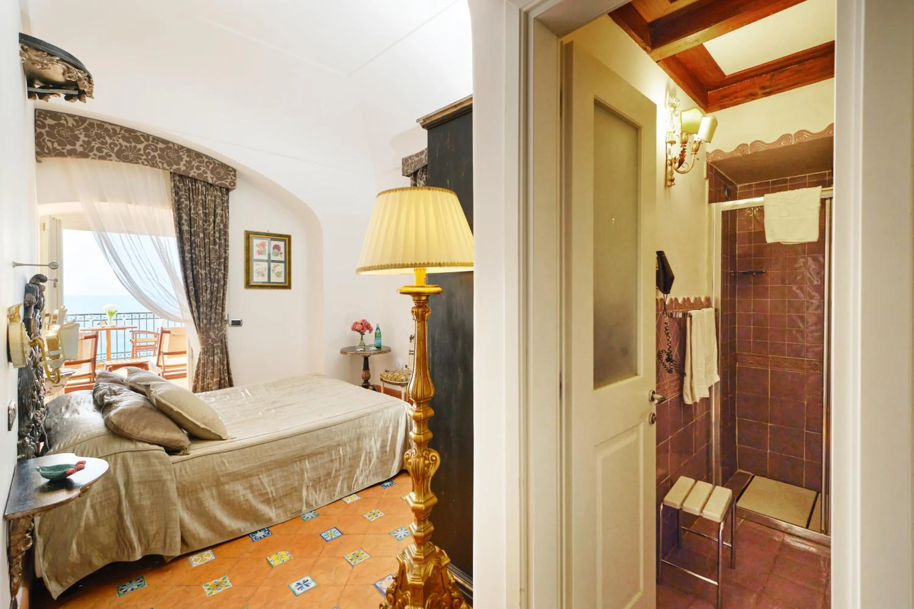 Bedroom, Bed in Hotel Botanico San Lazzaro