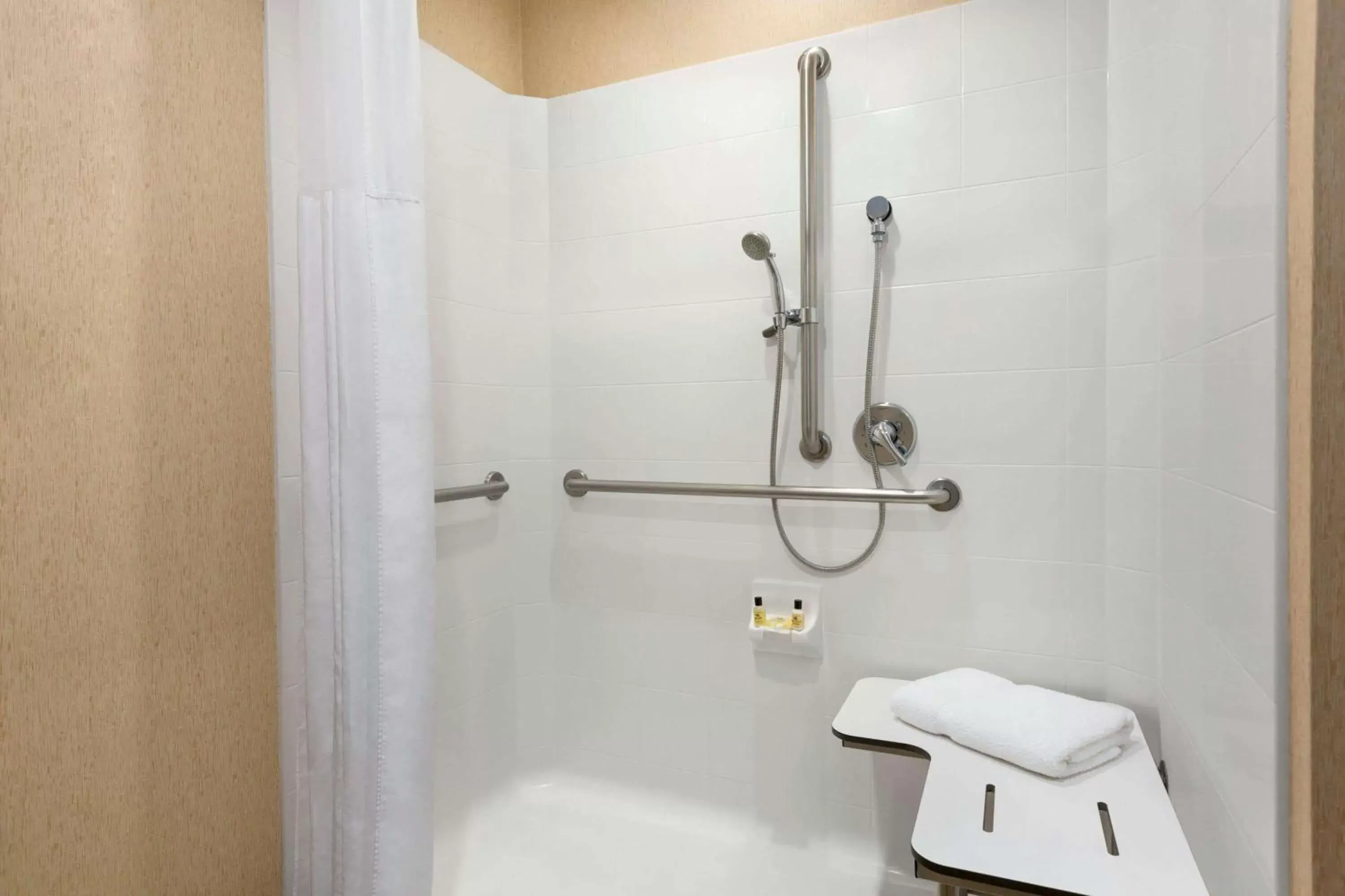 Shower, Bathroom in Wyndham Anaheim